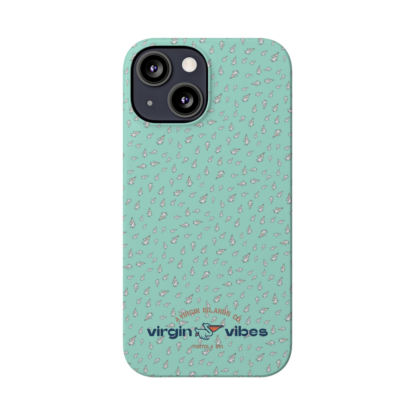 “Virgin Vibes | BVI” Slim iPhone Cases