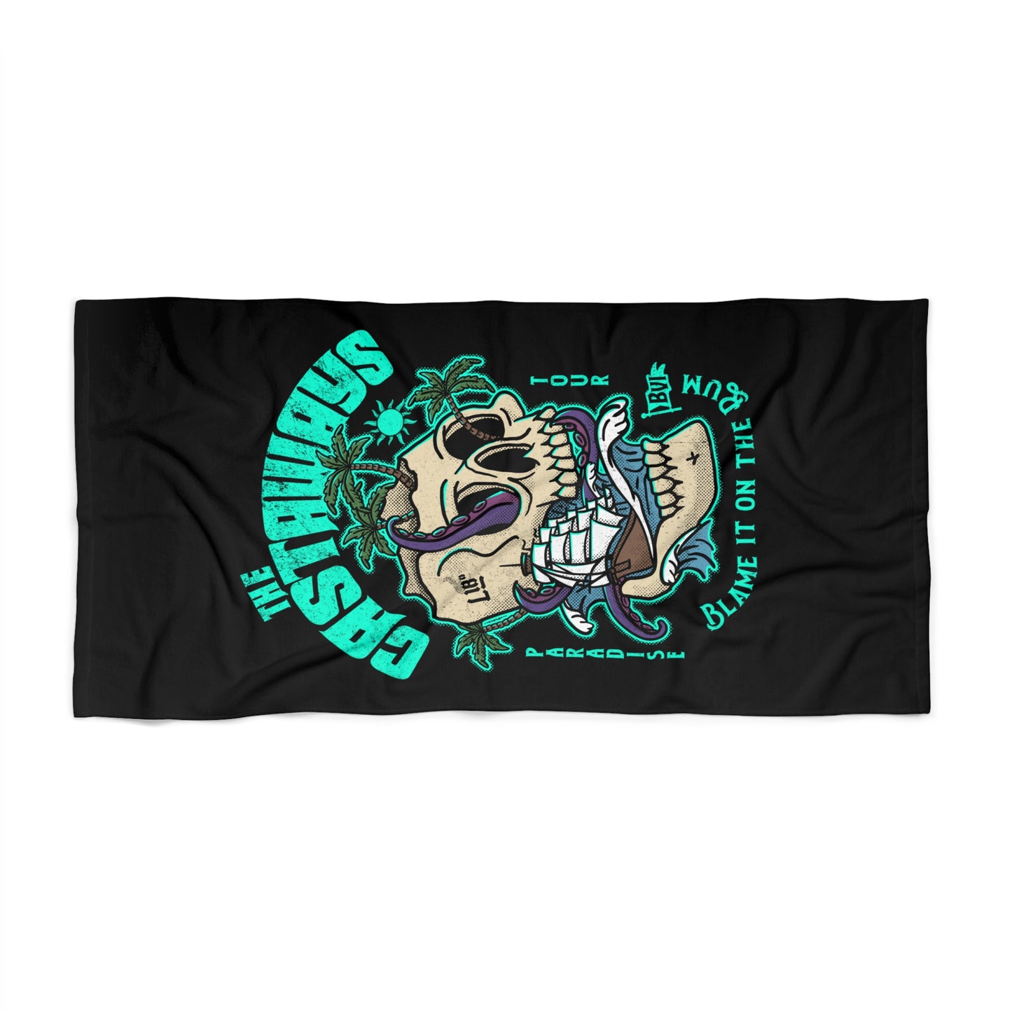 “The Castaways” Beach Towel