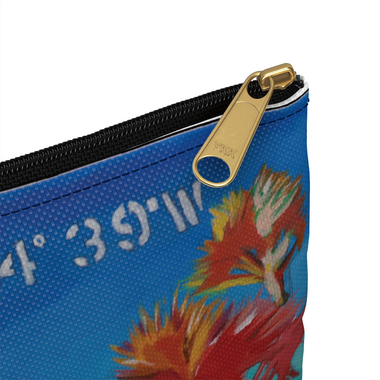 "BVI Beach Vibes" by Jim McManus Accessory Pouch