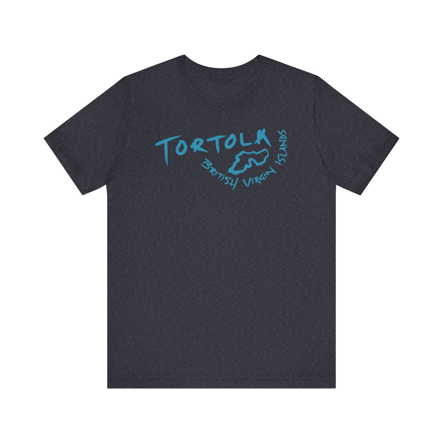 "Tortola - Island Outline" S/S Tee