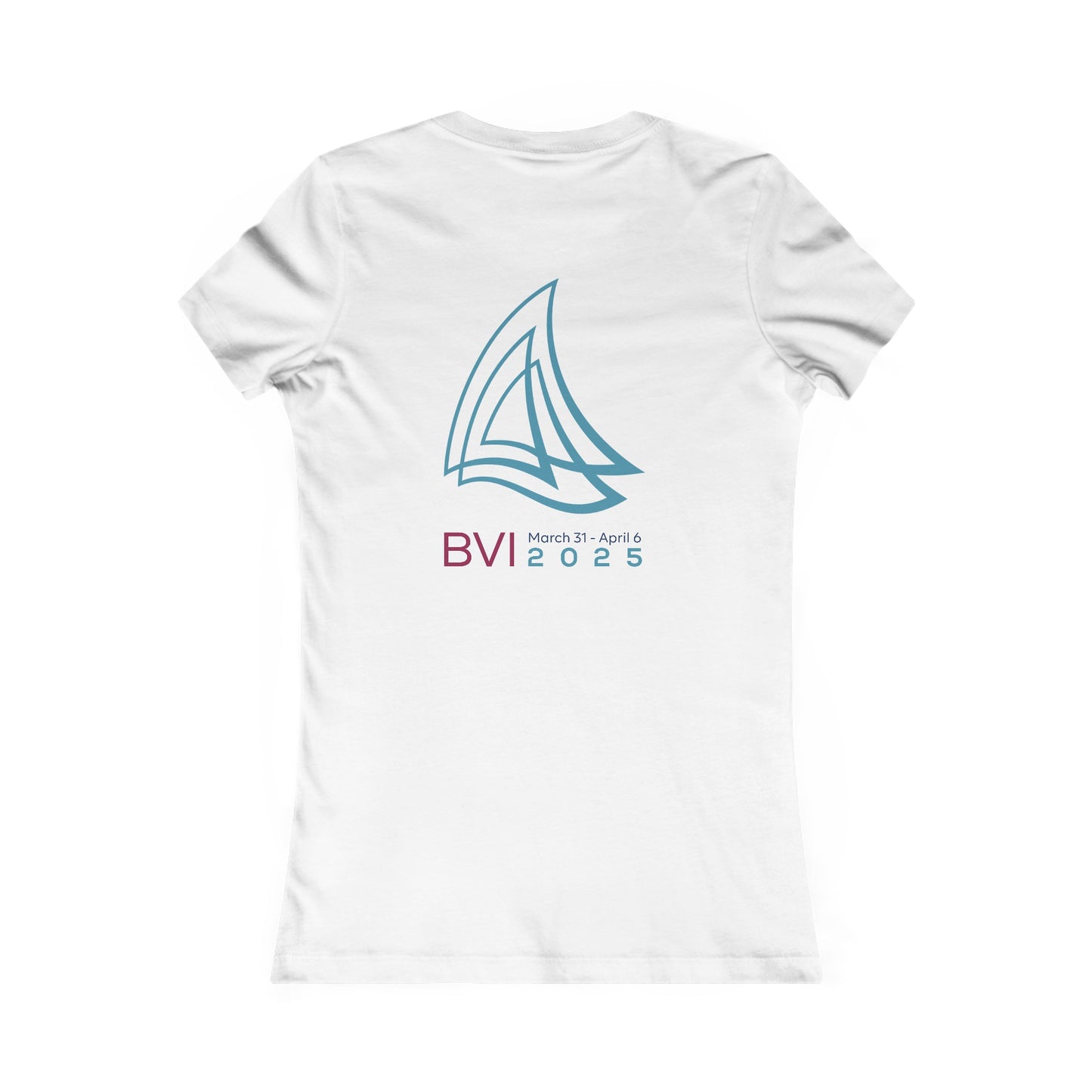 "BVI Spring Regatta 2025" Women's S/S Tee