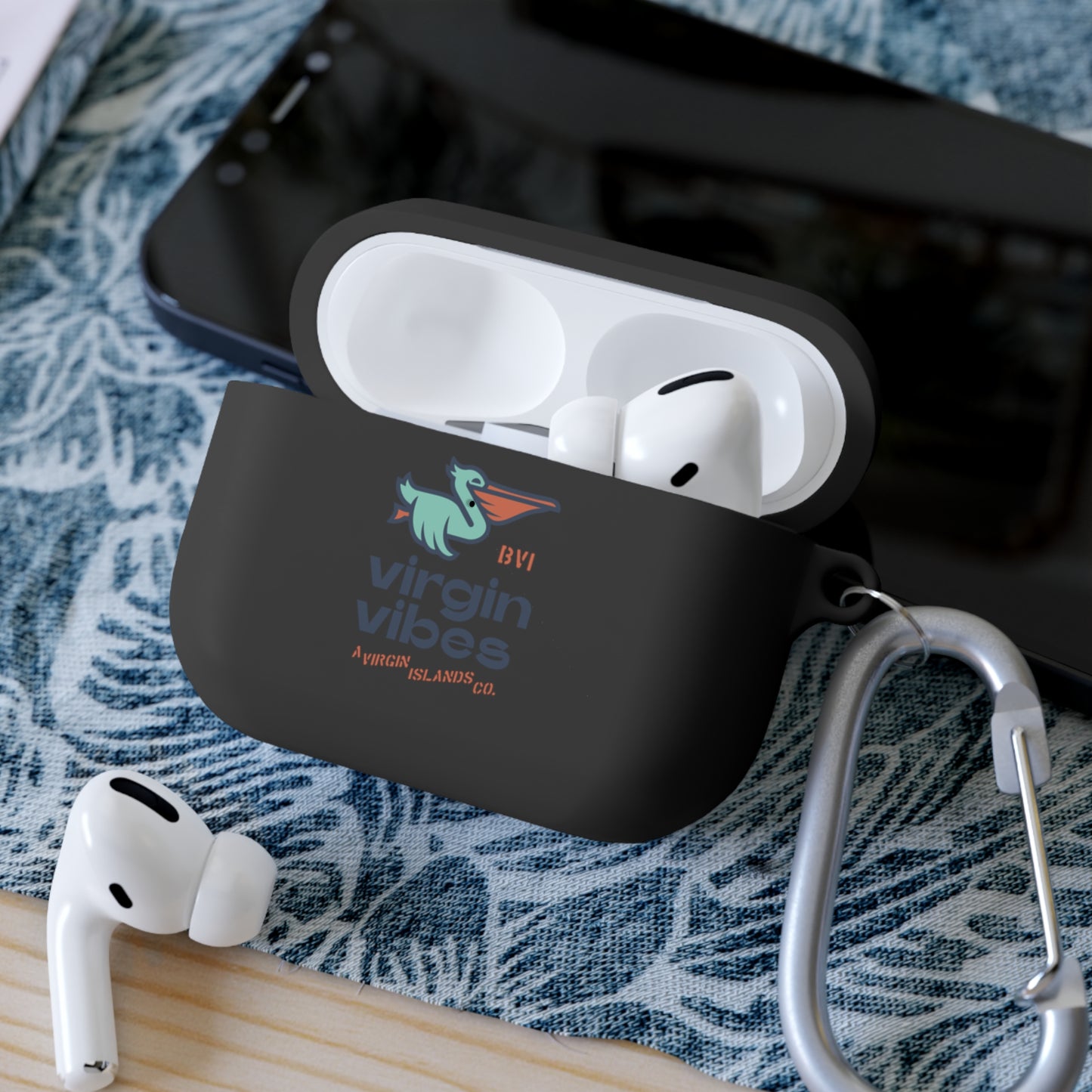 "Virgin Vibes | BVI” AirPods and AirPods Pro Case Cover