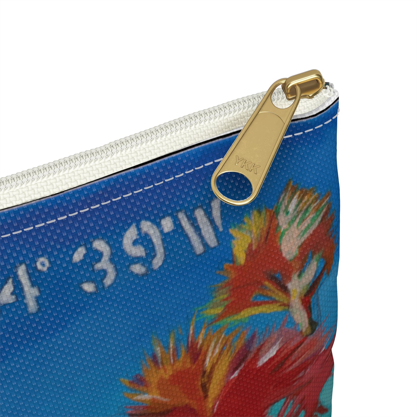 "BVI Beach Vibes" by Jim McManus Accessory Pouch