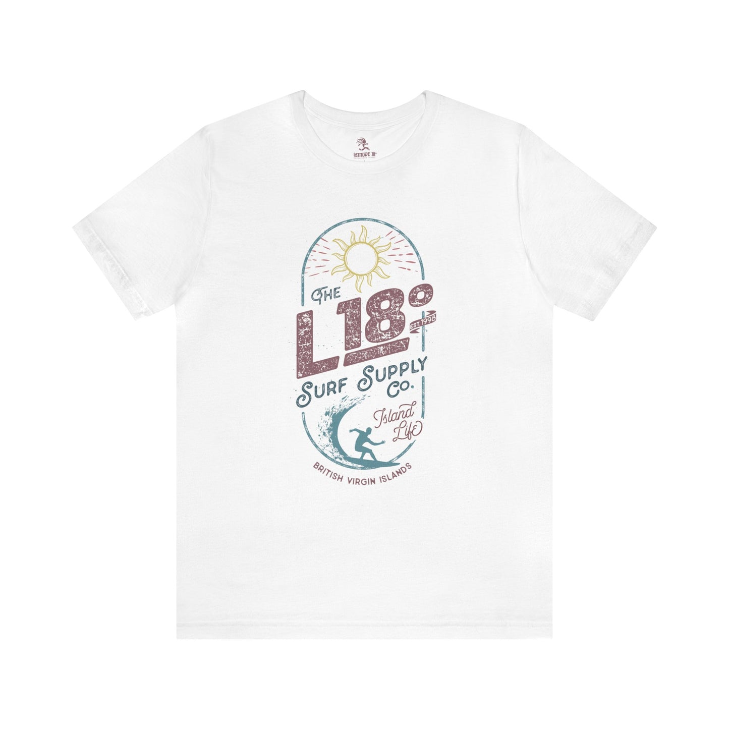 "L18º Surf Supply Co." Unisex S/S Tee