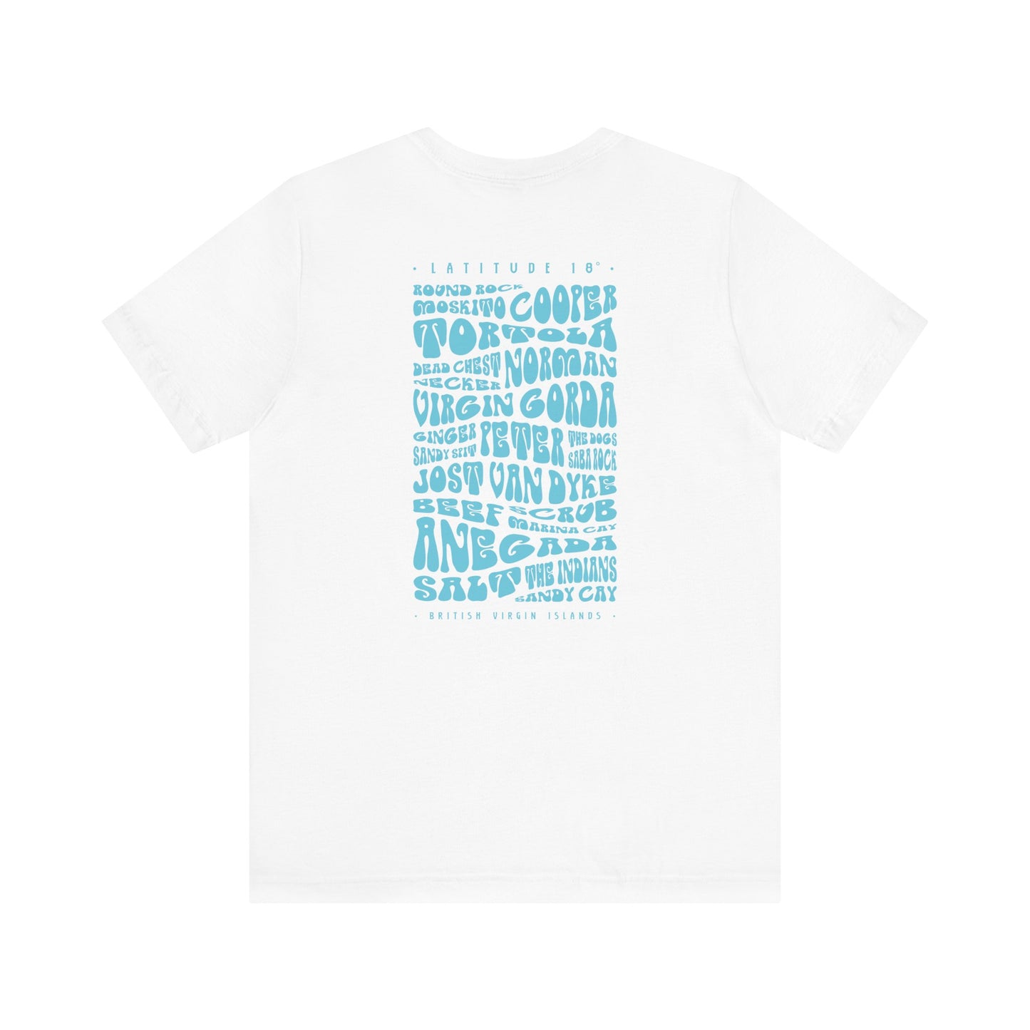 "BVI Island Names" S/S Tee