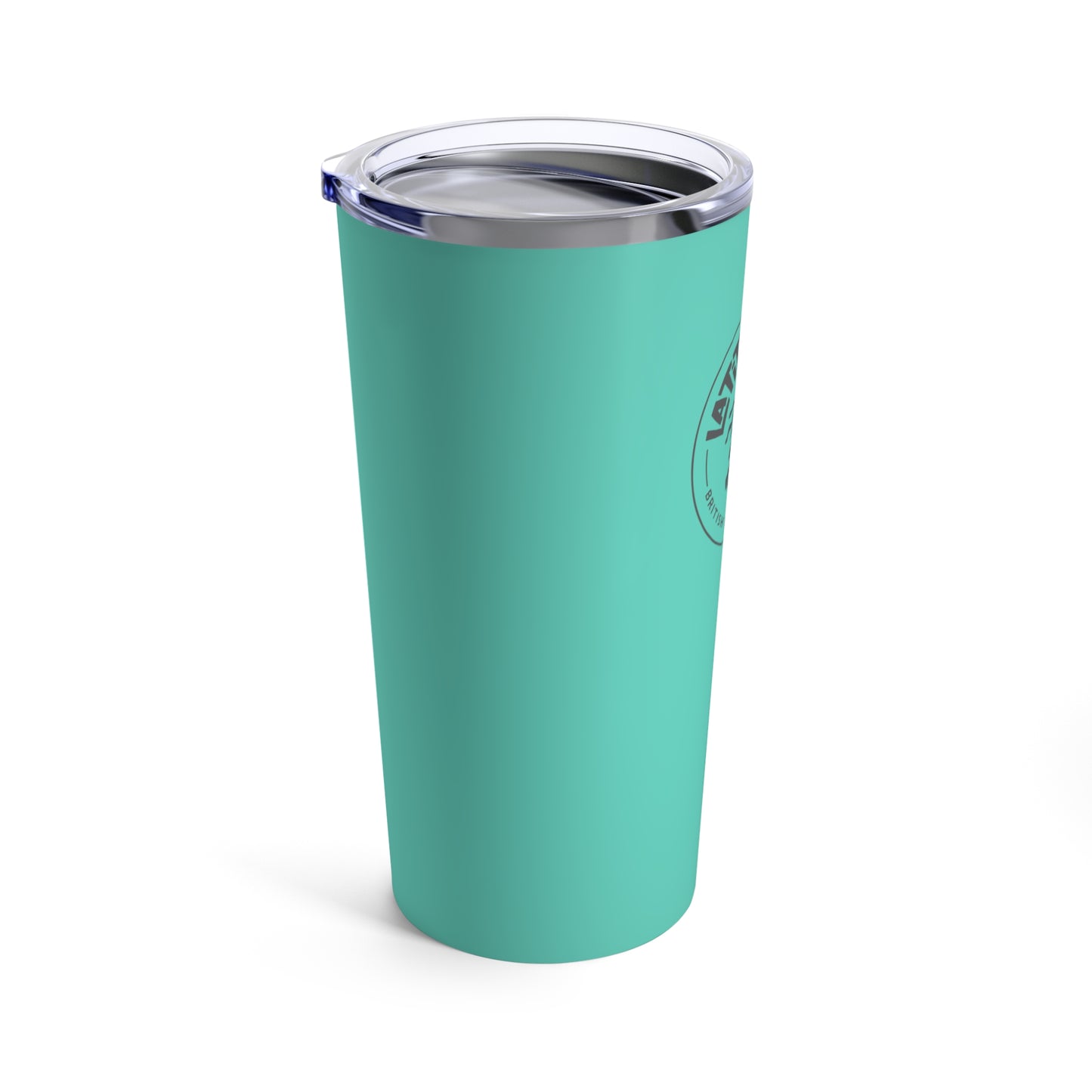 "Latitude 18º BVI" (Aqua) SS Tumbler 20oz