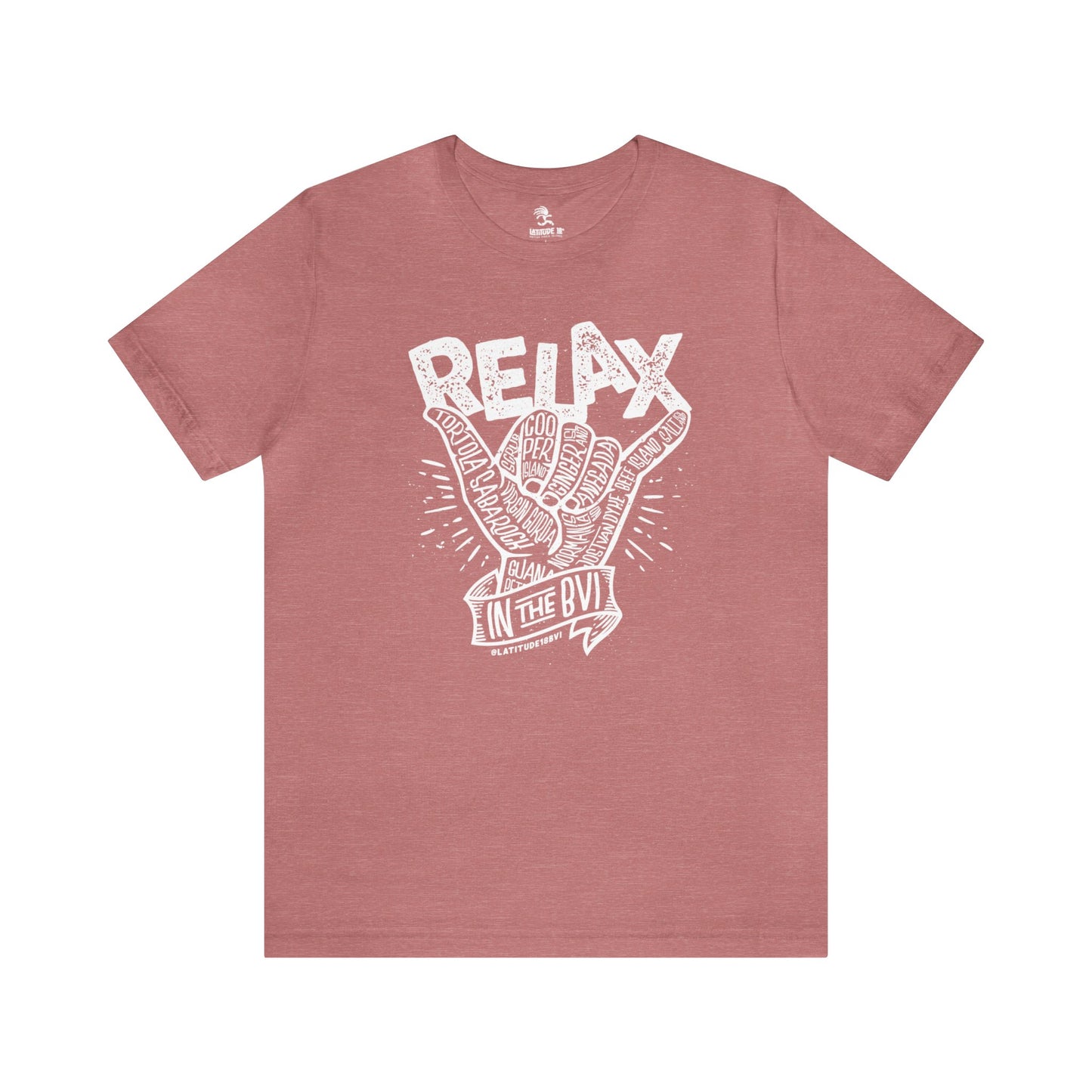 "Relax in the BVI" Unisex S/S Tee