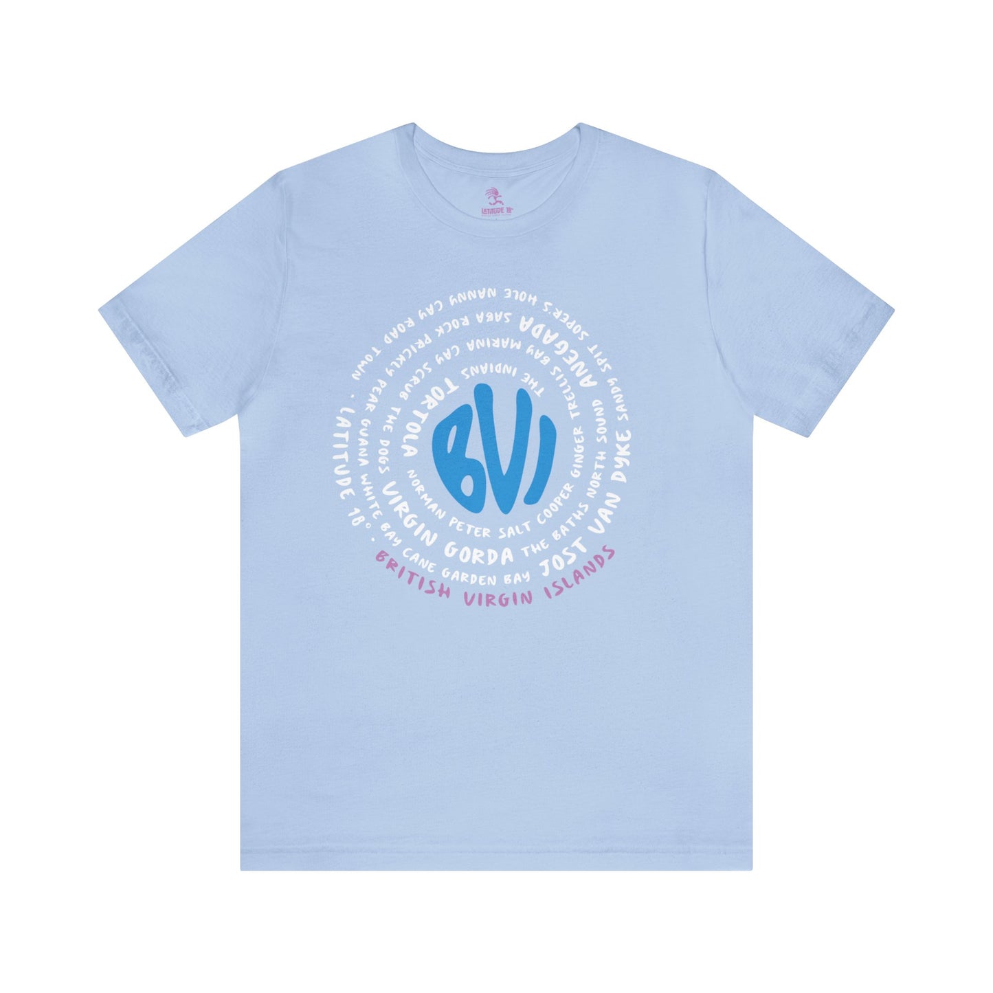 "BVI Around The Islands" Unisex S/S Tee