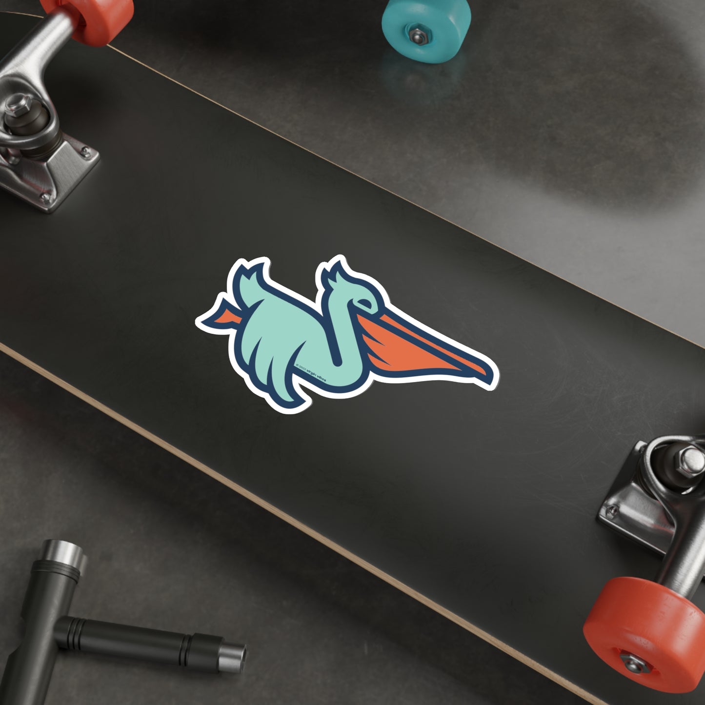 "Virgin Vibes" Die-Cut Sticker
