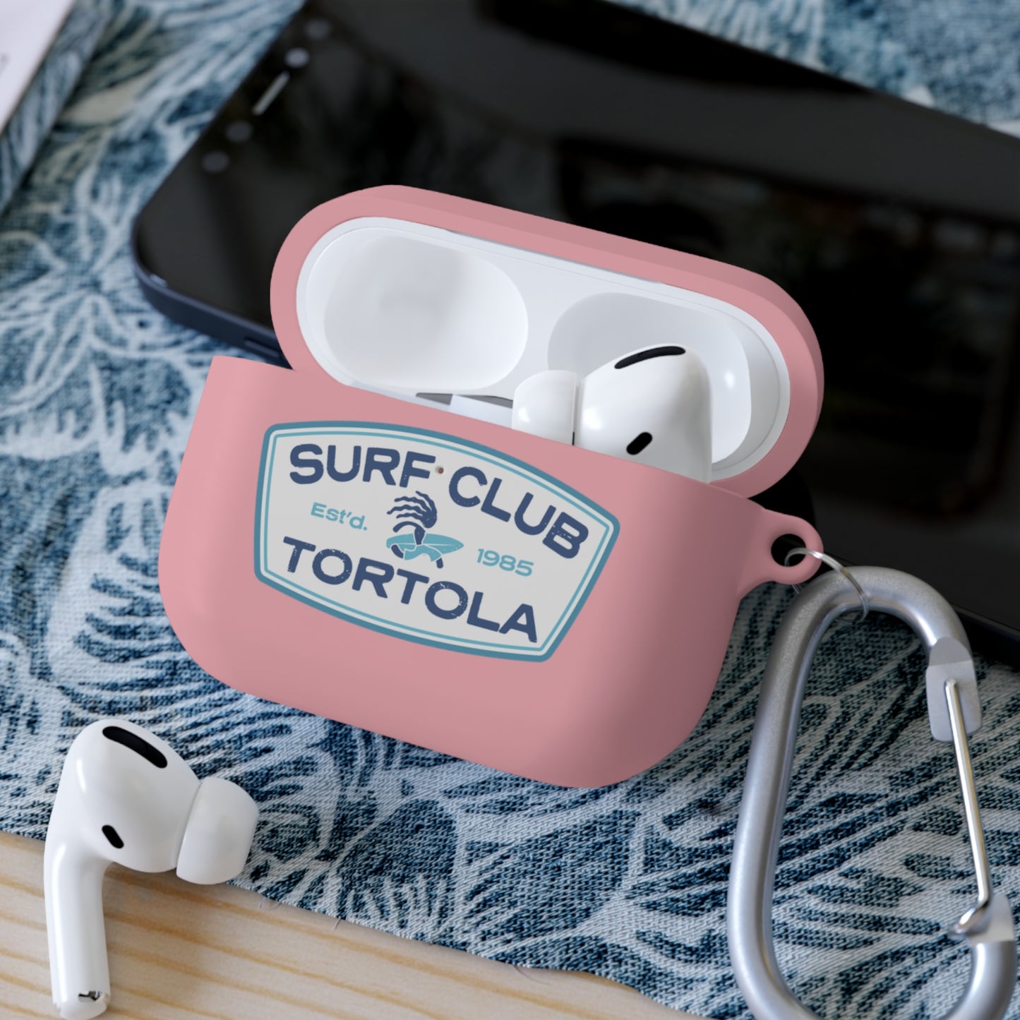 "Surf Club Tortola” AirPods and AirPods Pro Case Cover