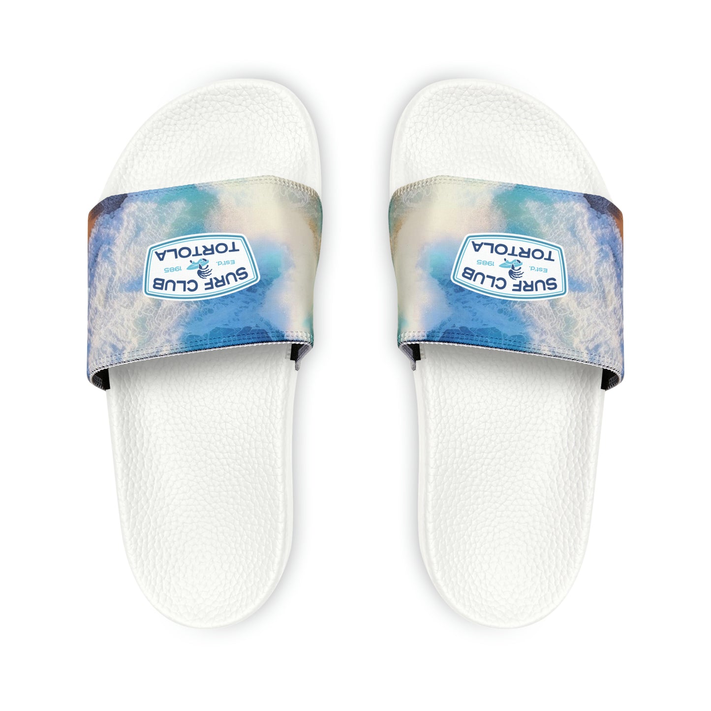 "Surf Club Tortola" Youth Slide Sandals
