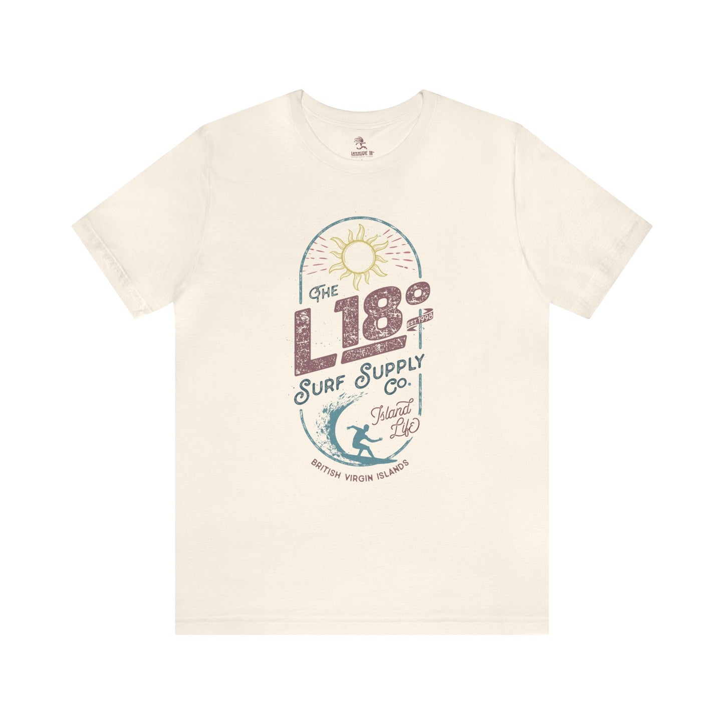 "L18º Surf Supply Co." Unisex S/S Tee