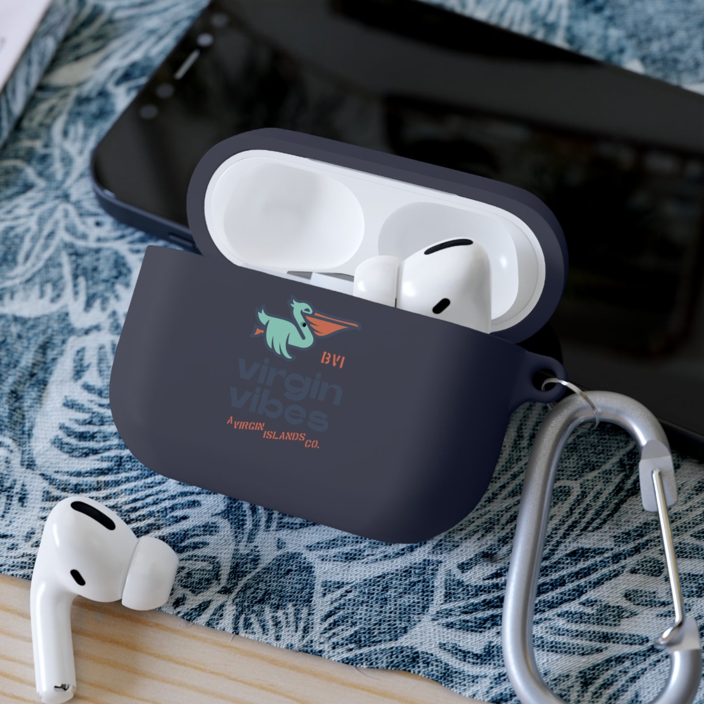 "Virgin Vibes | BVI” AirPods and AirPods Pro Case Cover
