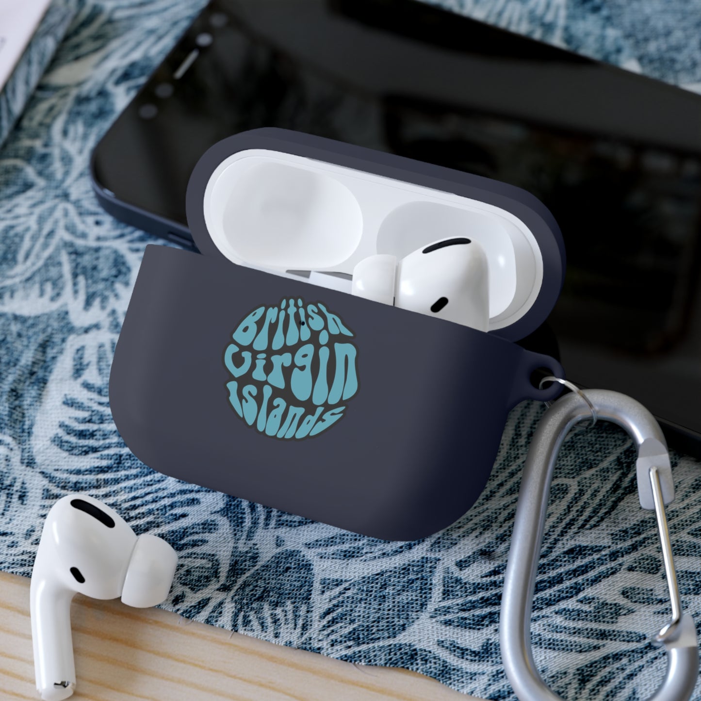 “BVI Bubble” AirPods and AirPods Pro Case Cover