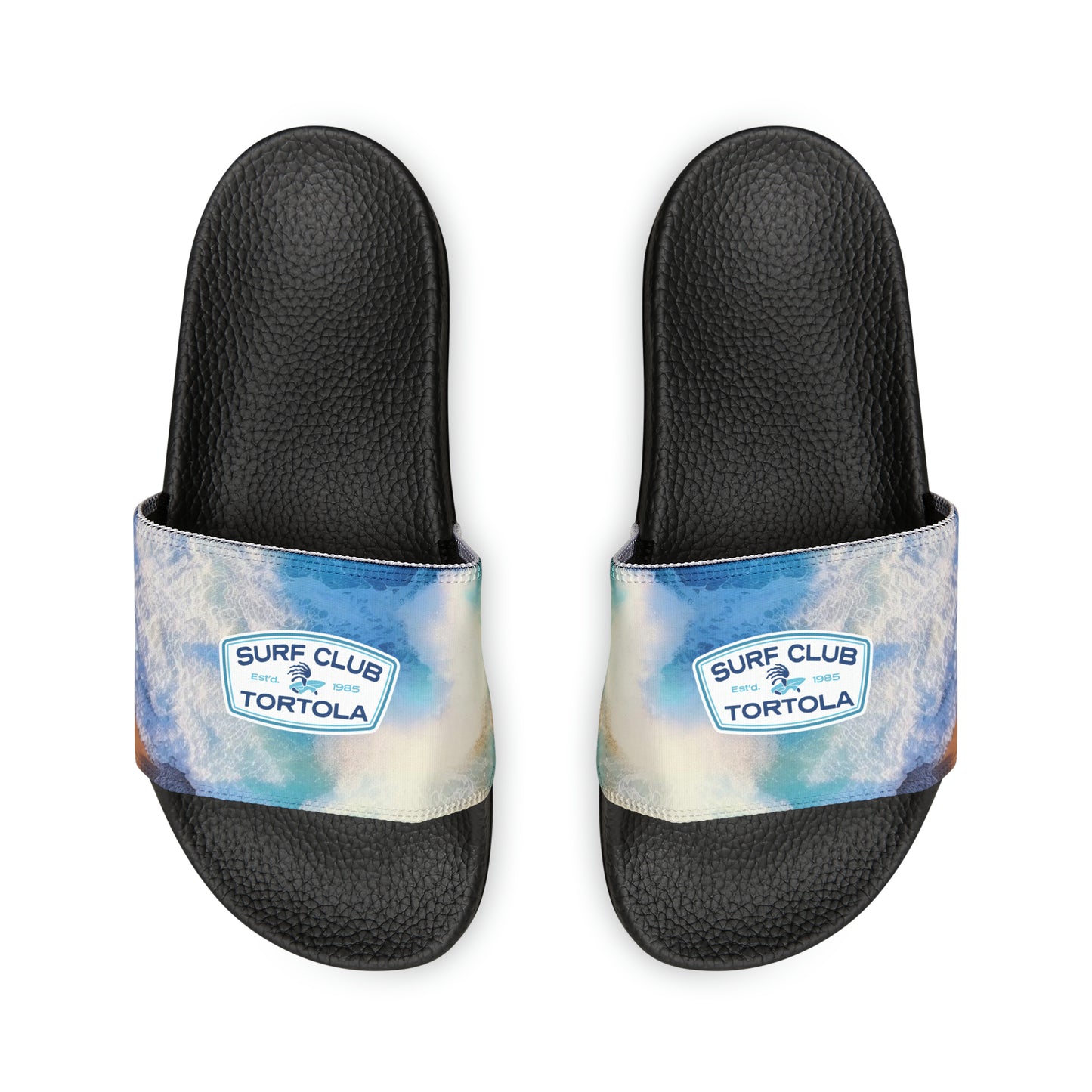 "Surf Club Tortola" Youth Slide Sandals