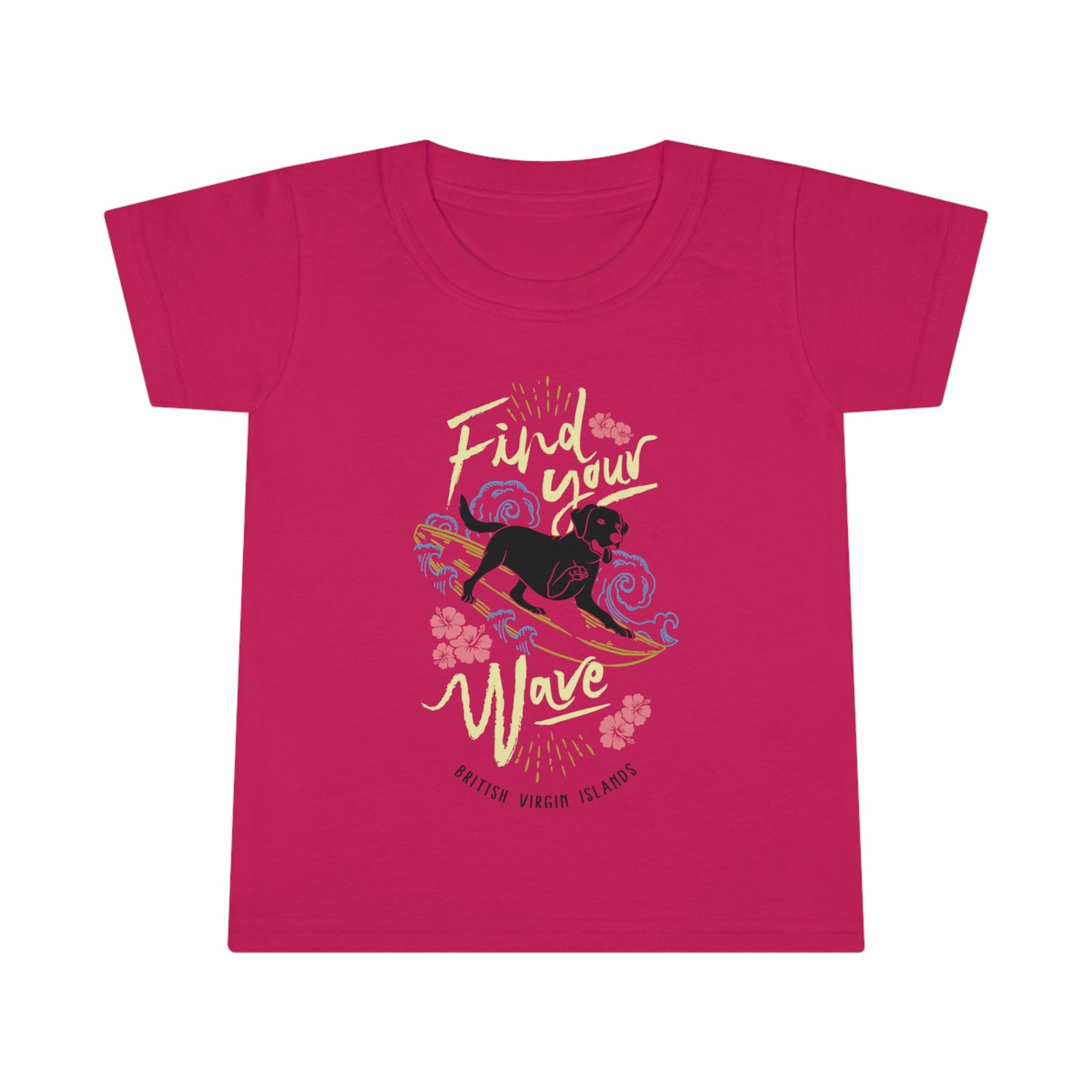 "Find Your Wave" Toddler T-shirt