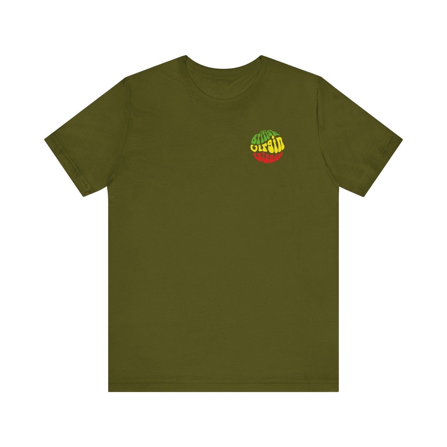 "BVI Island Names" S/S Tee
