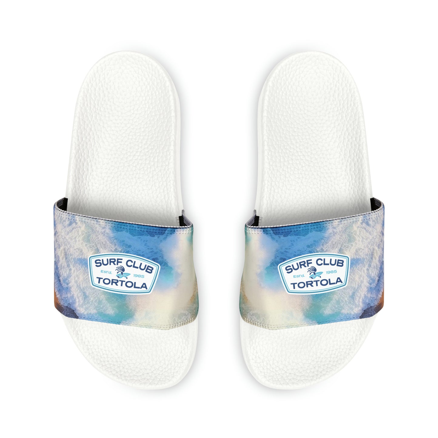 "Surf Club Tortola" Youth Slide Sandals