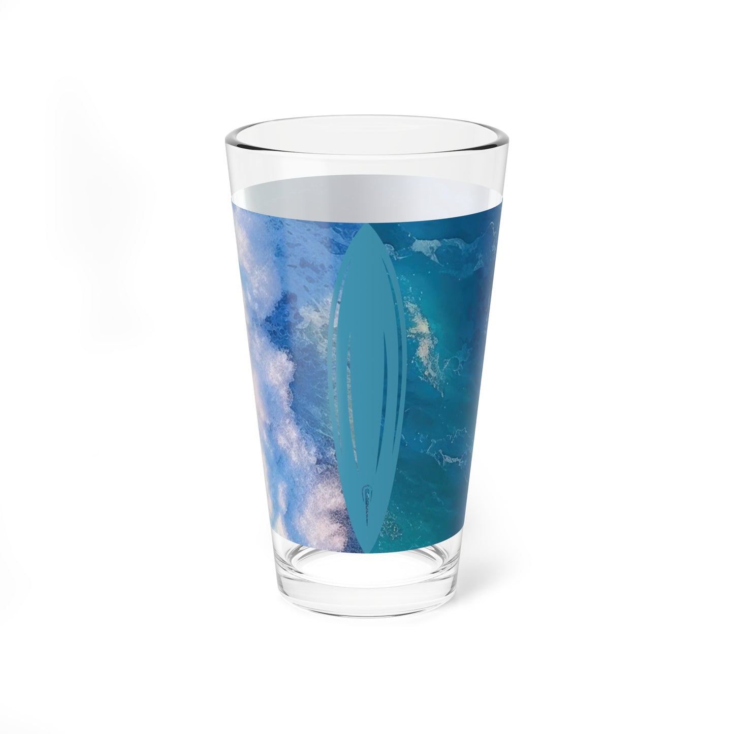"Surf Club Tortola" Pint Glass, 16oz