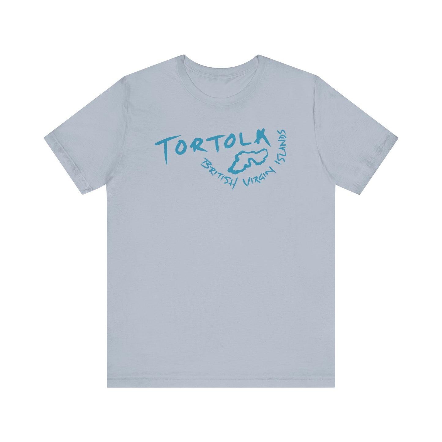 "Tortola - Island Outline" S/S Tee
