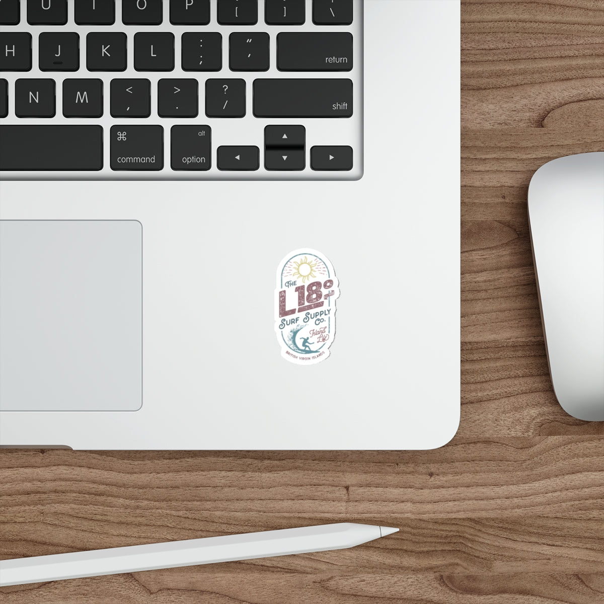 "L18º Surf Supply Co." Die-Cut Sticker