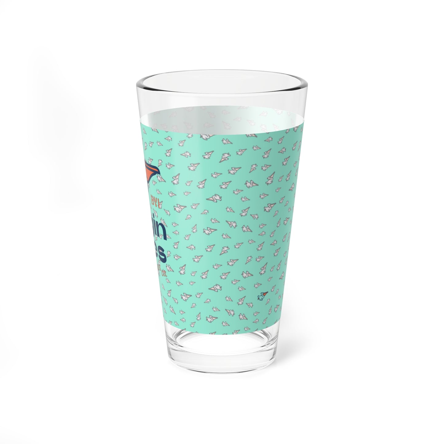 "Virgin Vibes | BVI" Pint Glass, 16oz