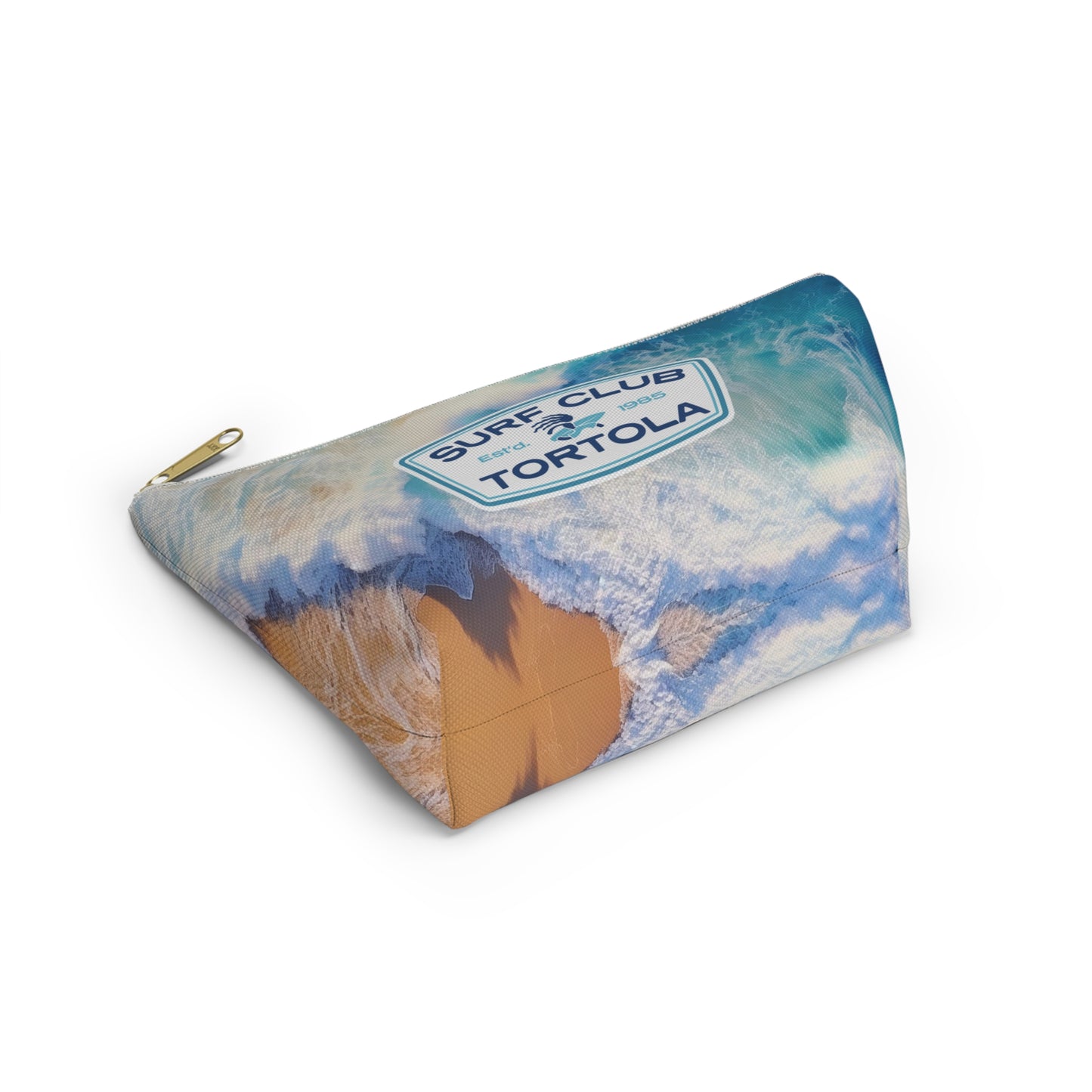 "Surf Club Tortola" Accessory Pouch w T-bottom (2 sizes)
