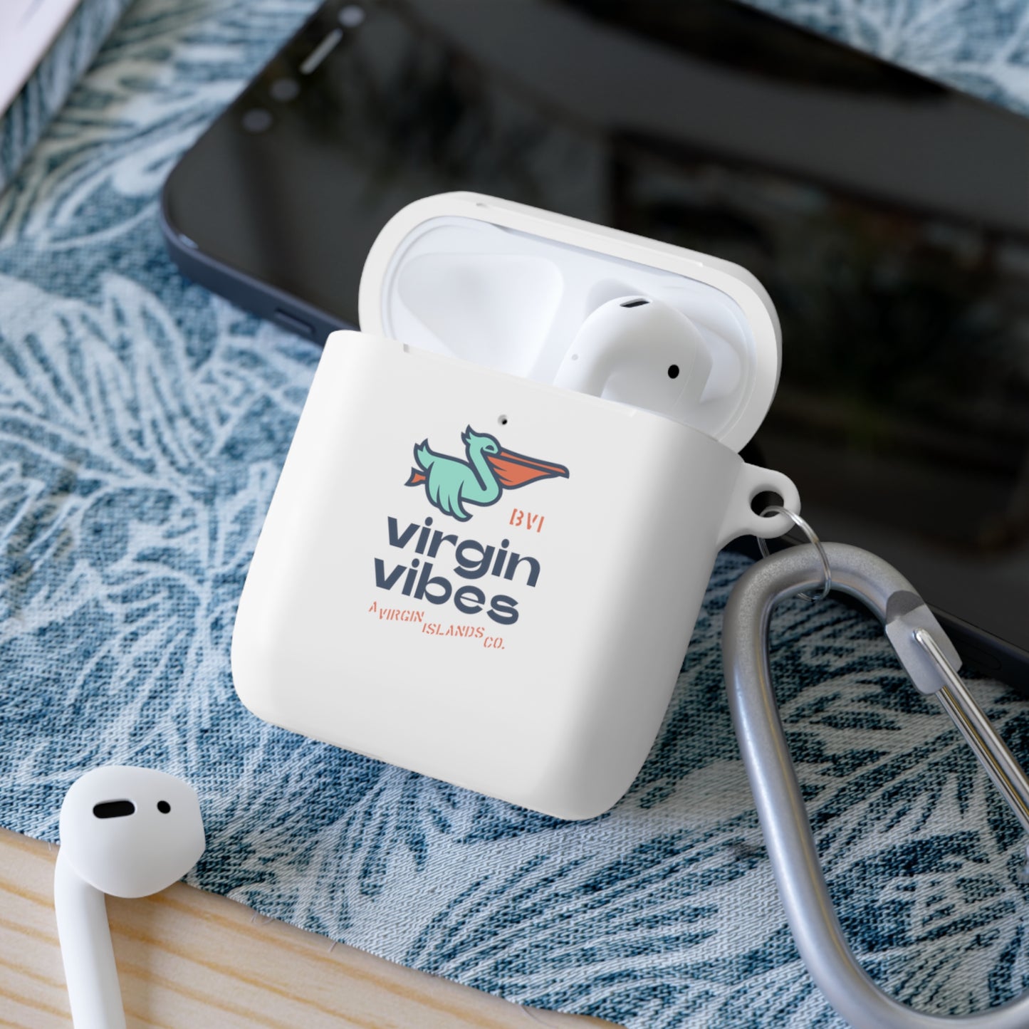 "Virgin Vibes | BVI” AirPods and AirPods Pro Case Cover