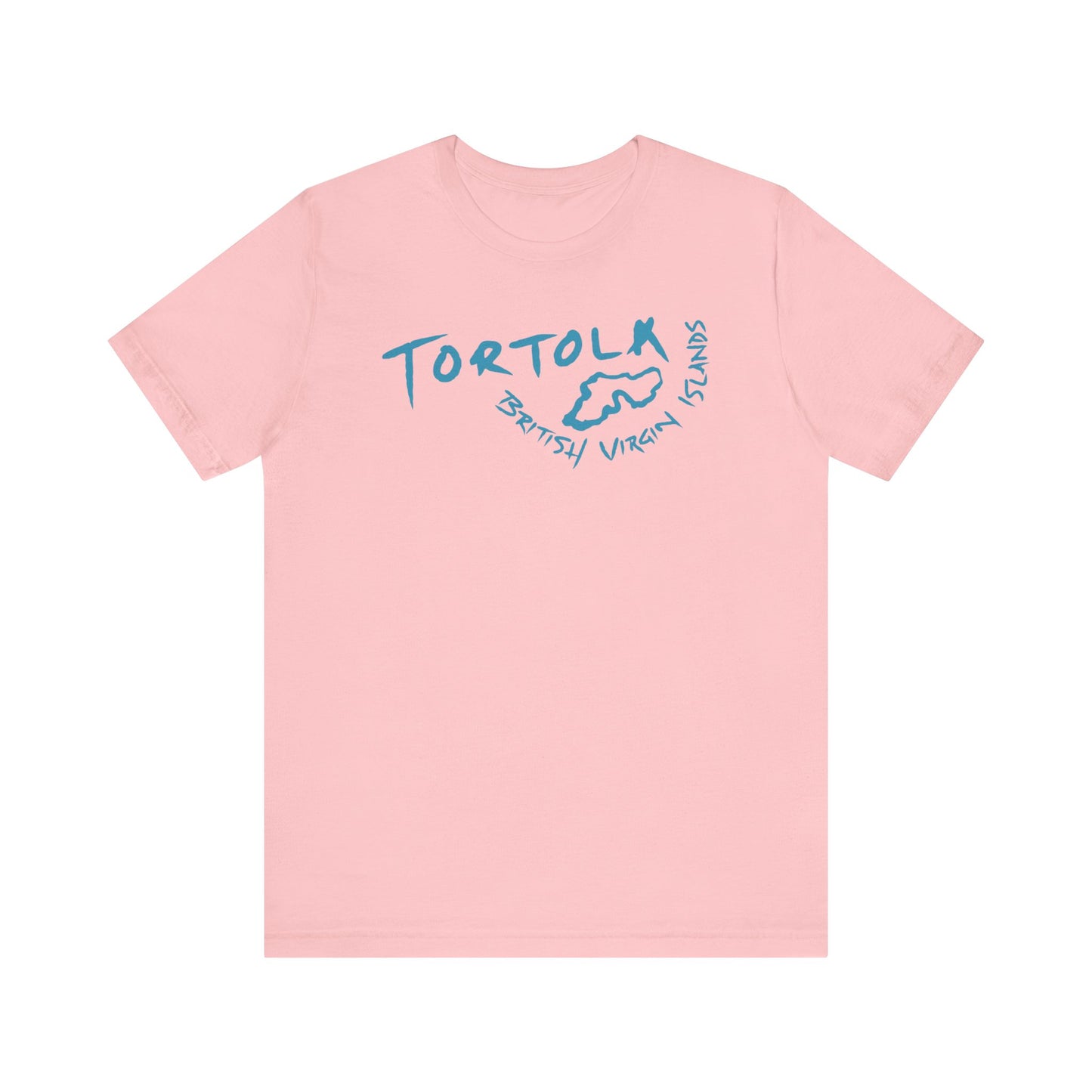 "Tortola - Island Outline" S/S Tee
