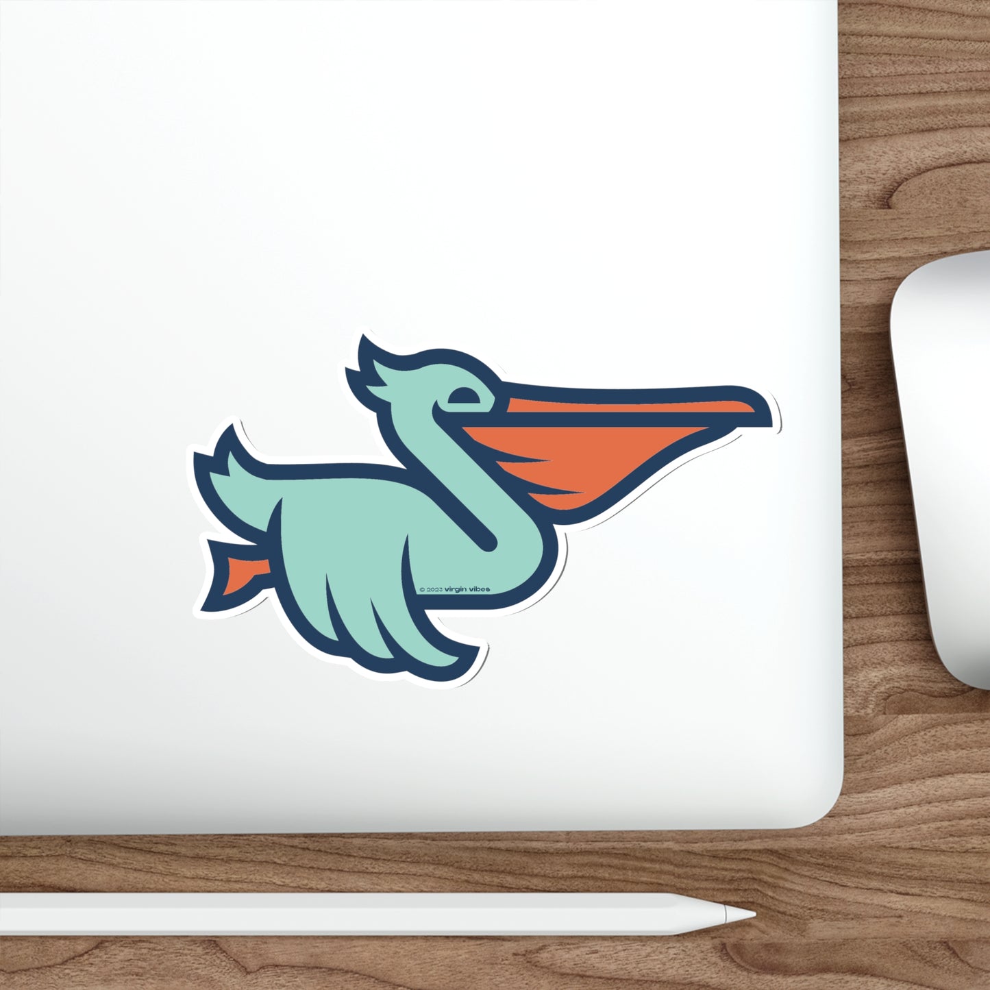 "Virgin Vibes" Die-Cut Sticker