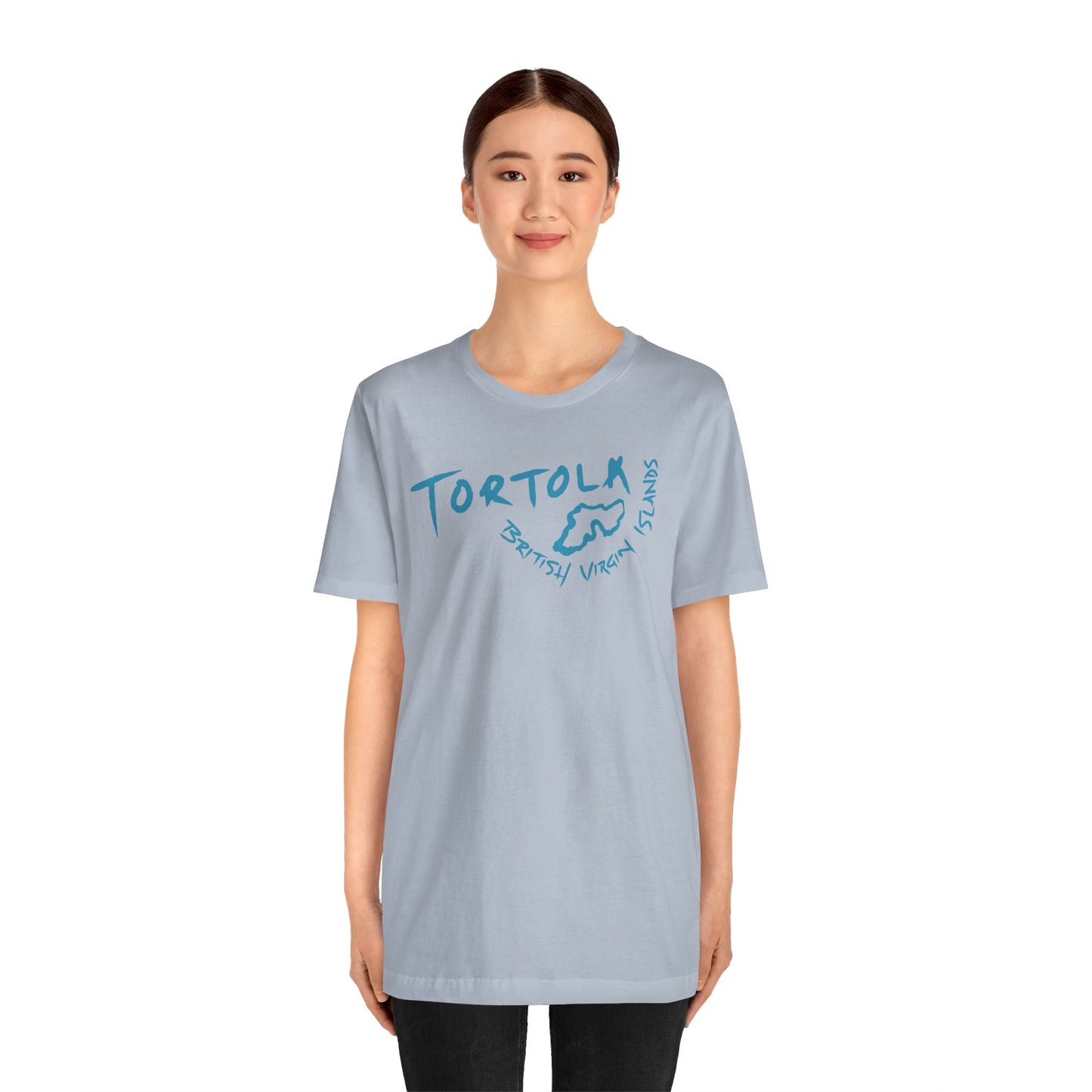 "Tortola - Island Outline" S/S Tee