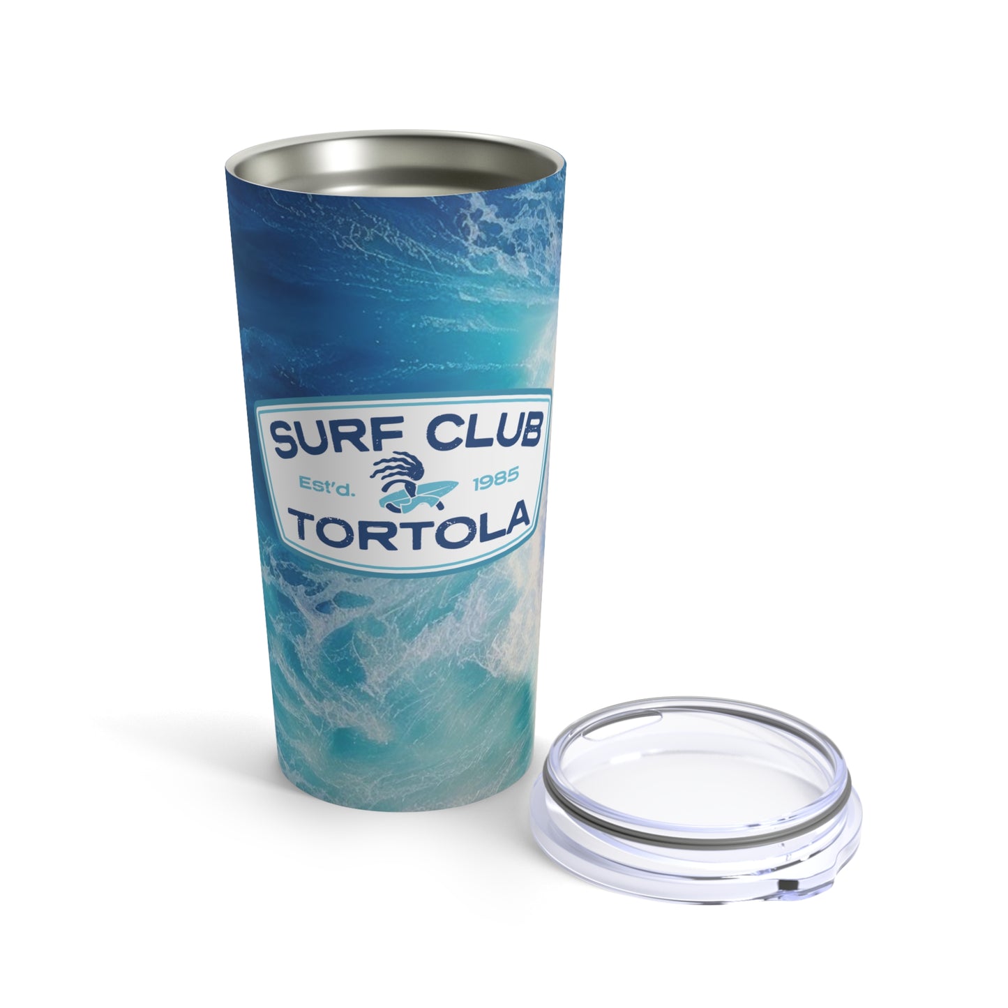"Surf Club Tortola" SS Tumbler 20oz