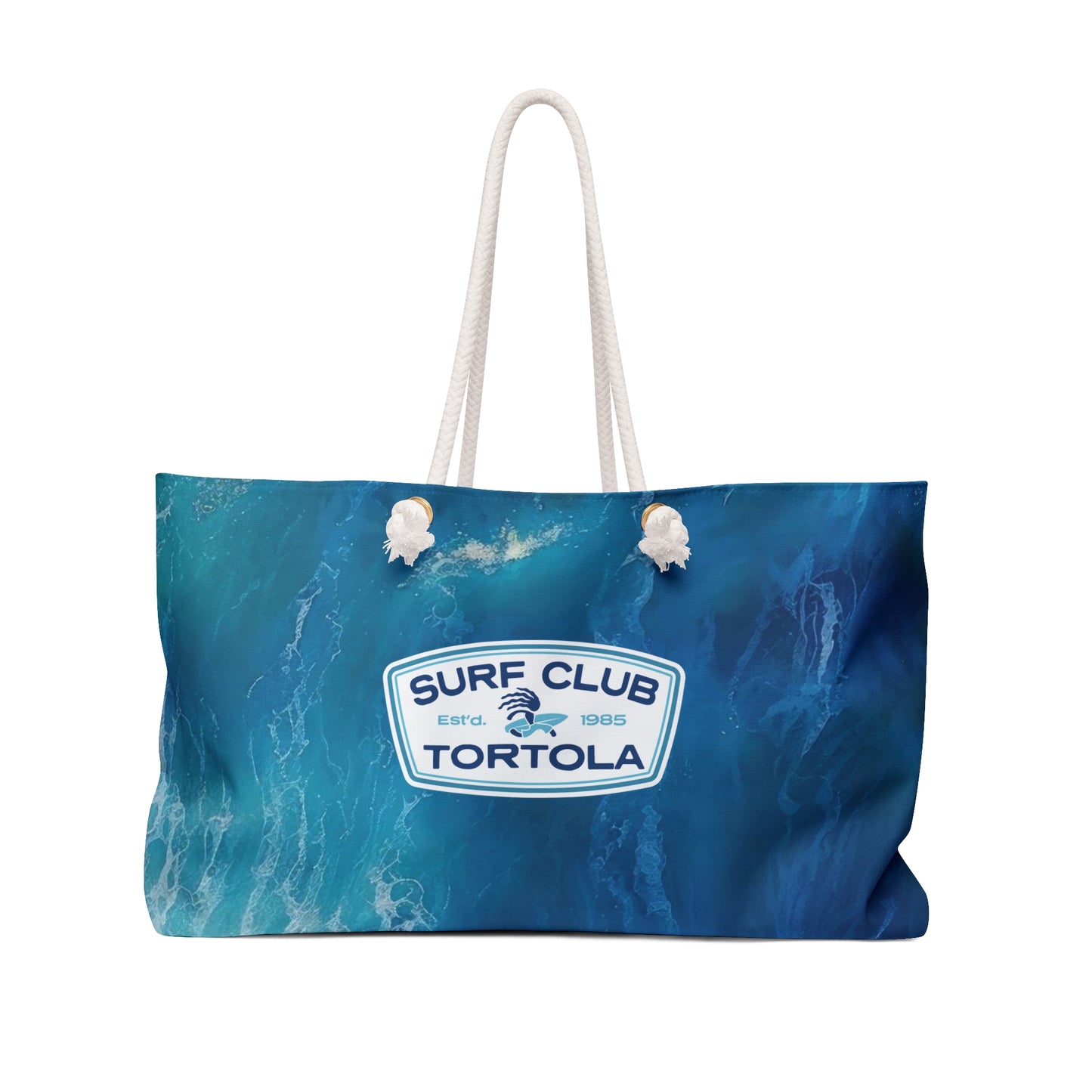 "Surf Club Tortola" Beach Bag