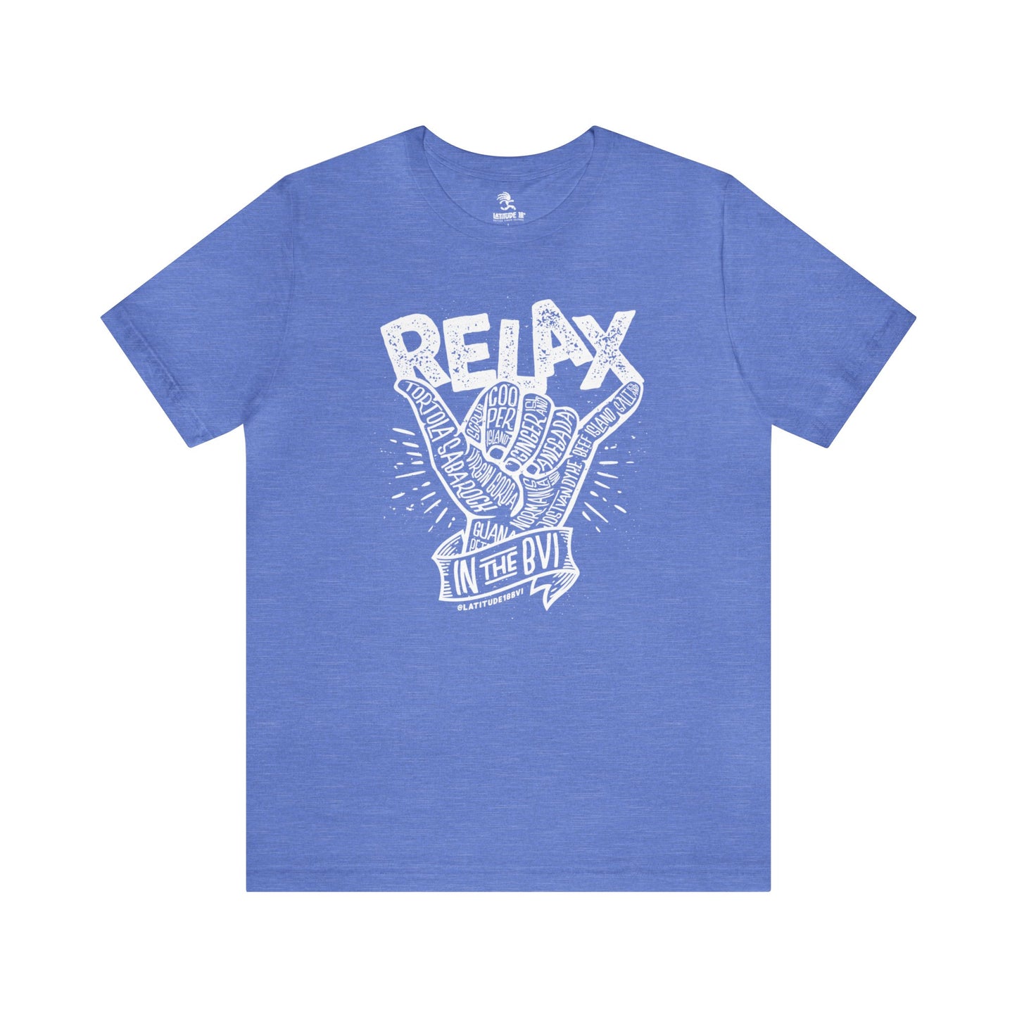 "Relax in the BVI" Unisex S/S Tee
