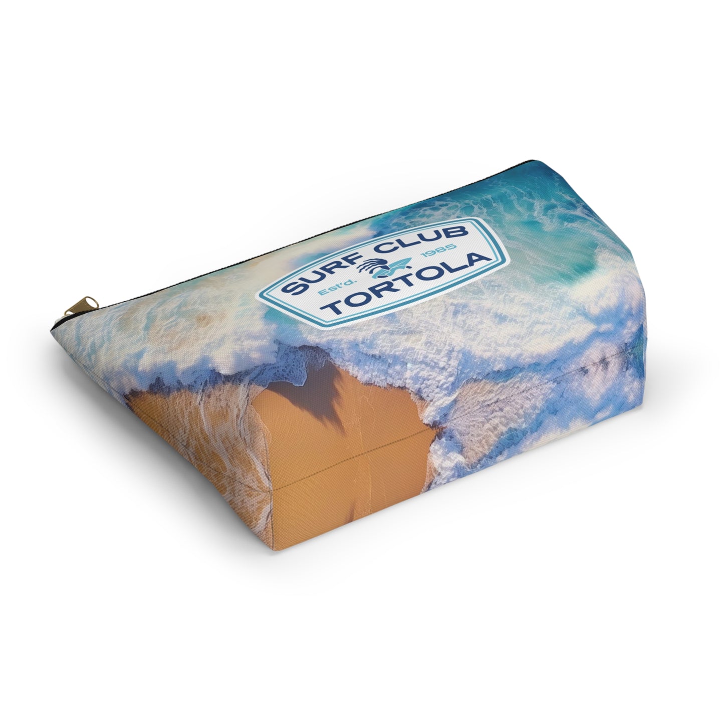 "Surf Club Tortola" Accessory Pouch w T-bottom (2 sizes)