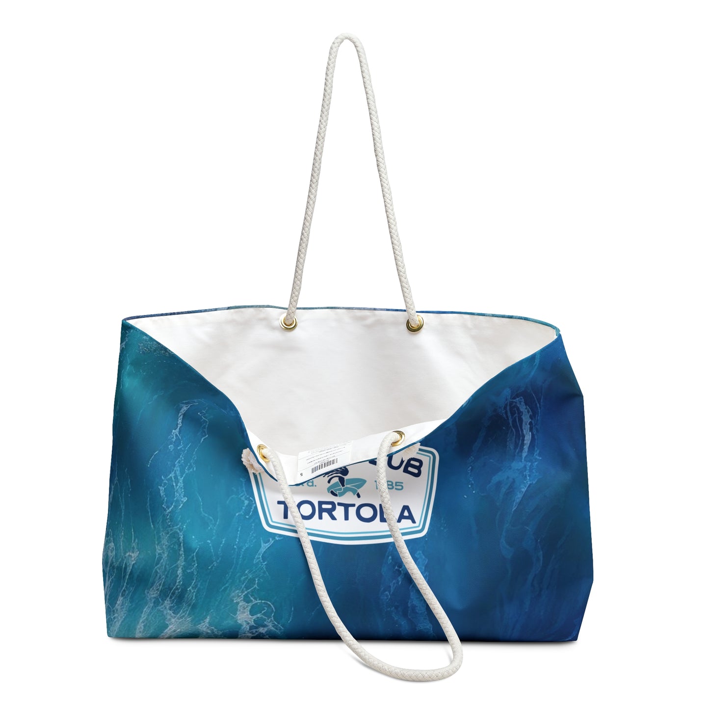 "Surf Club Tortola" Beach Bag