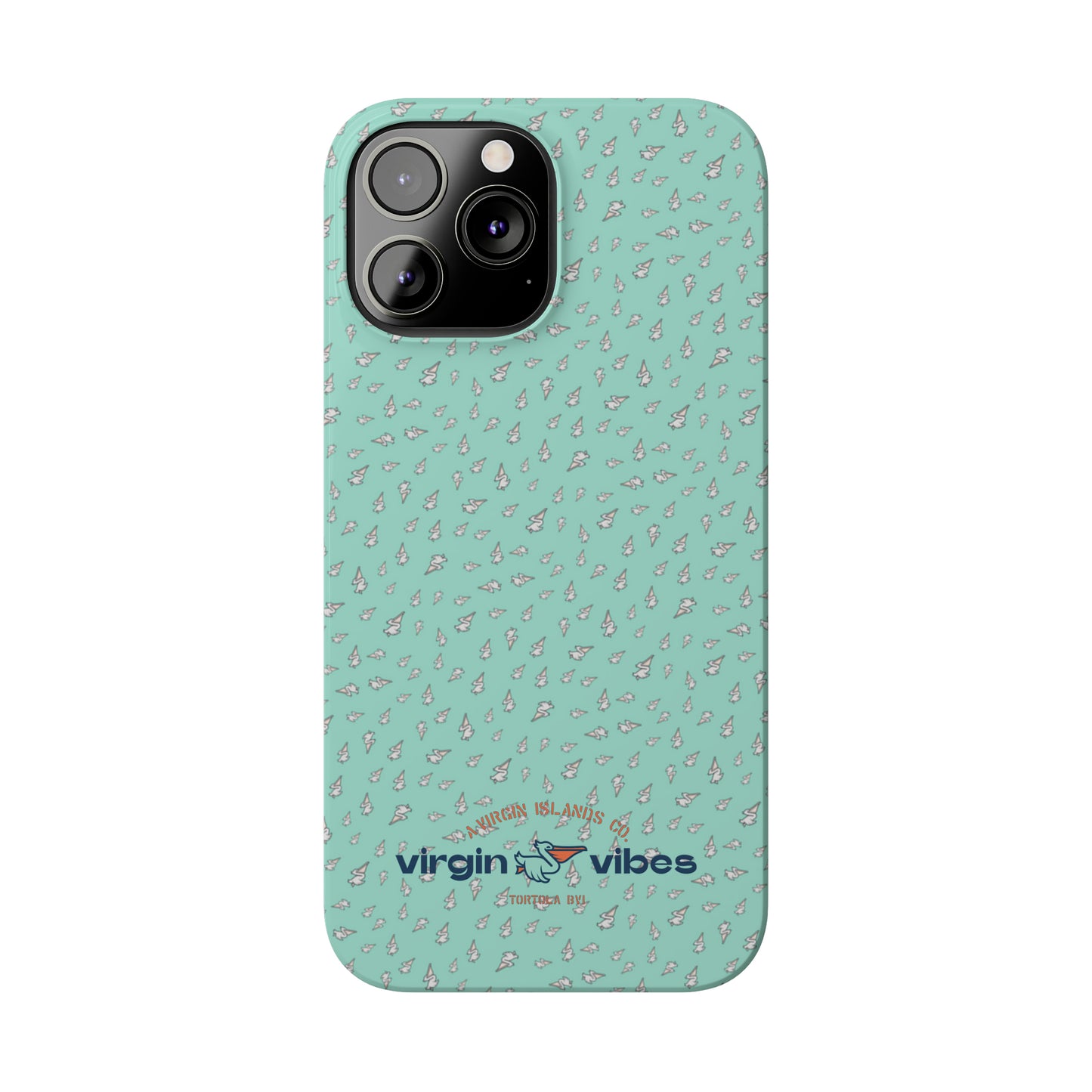 “Virgin Vibes | BVI” Slim iPhone Cases