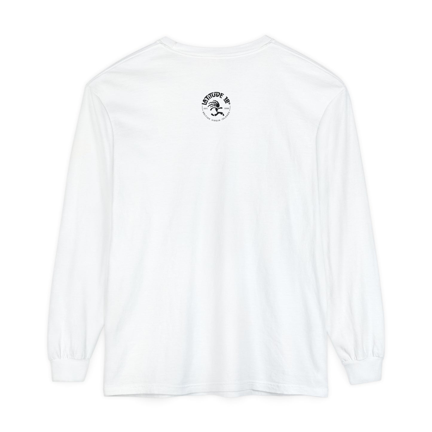 "Surf Club Tortola" Unisex Garment-dyed Long Sleeve T-Shirt