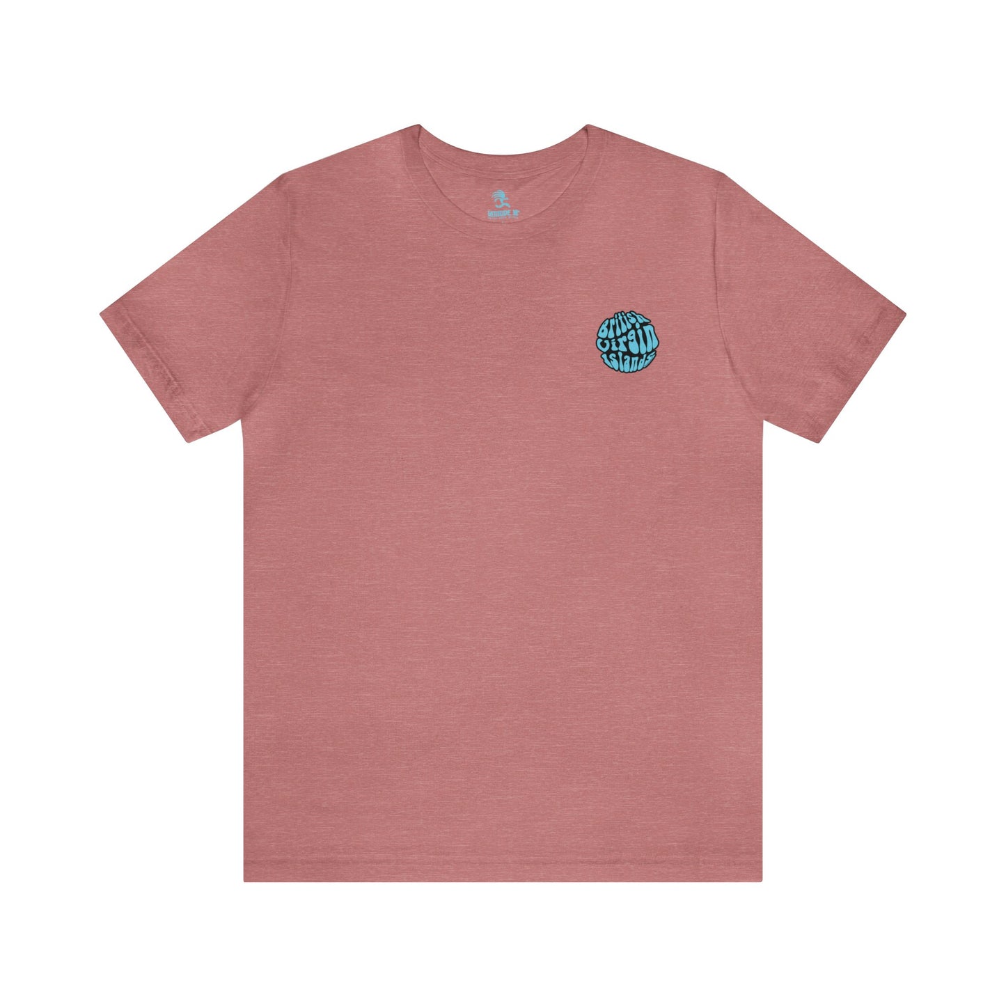 "BVI Bubble - Island Names" (Outline) Unisex S/S Tee