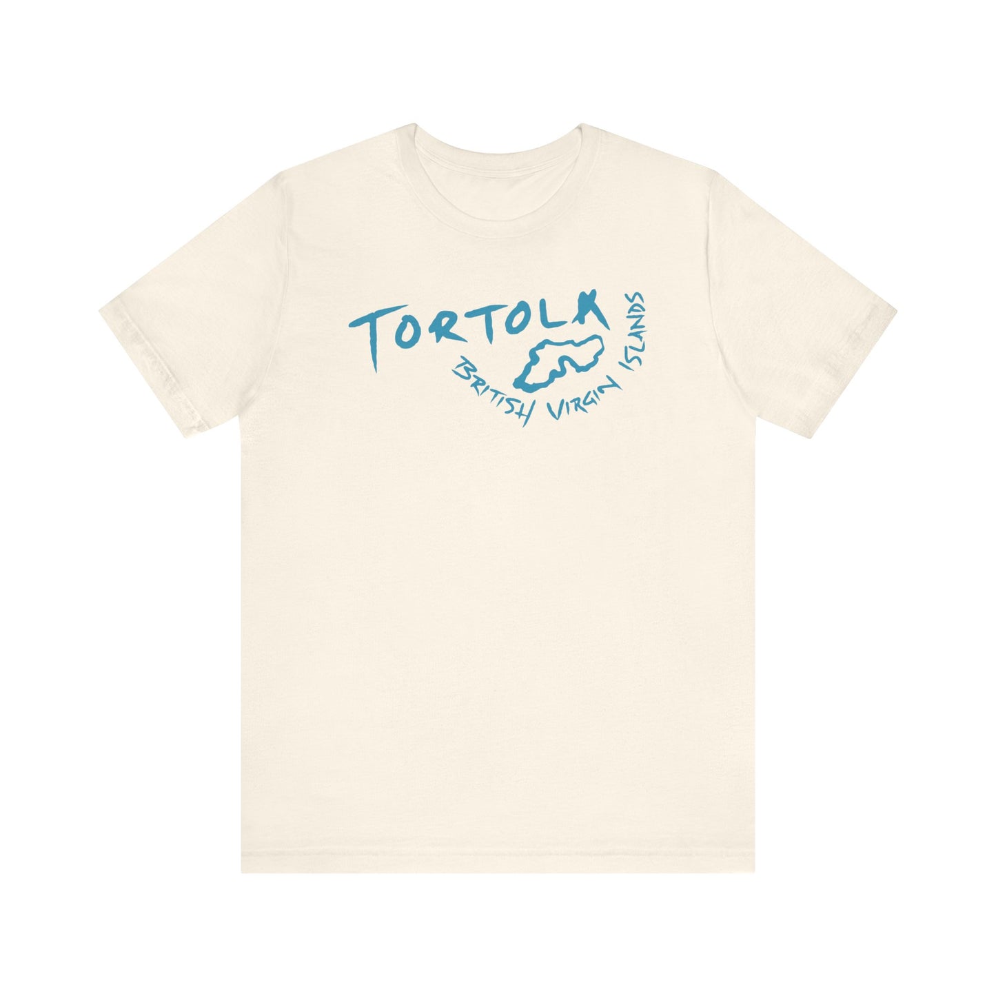 "Tortola - Island Outline" S/S Tee