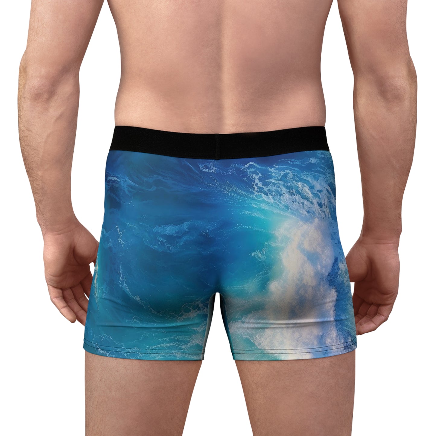 "Surf Club Tortola All Over Wave" Men's Under Surf Briefs