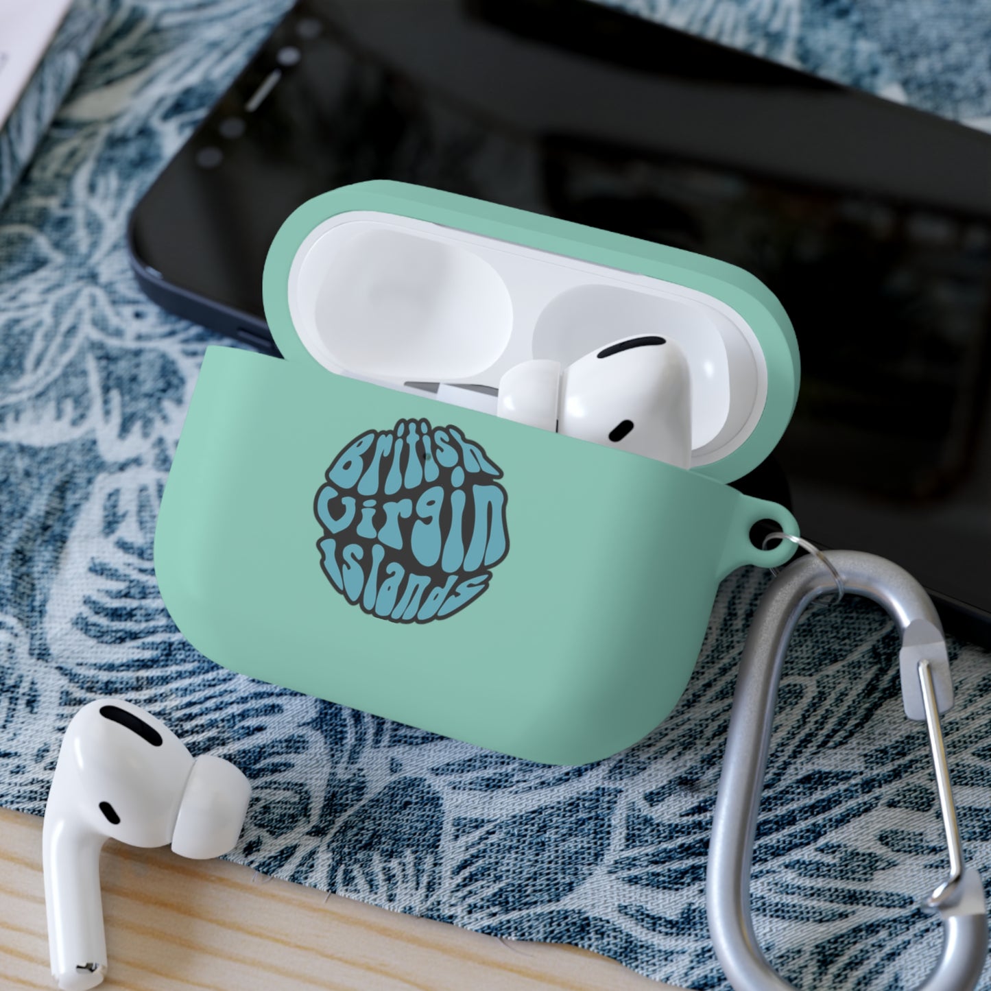 “BVI Bubble” AirPods and AirPods Pro Case Cover