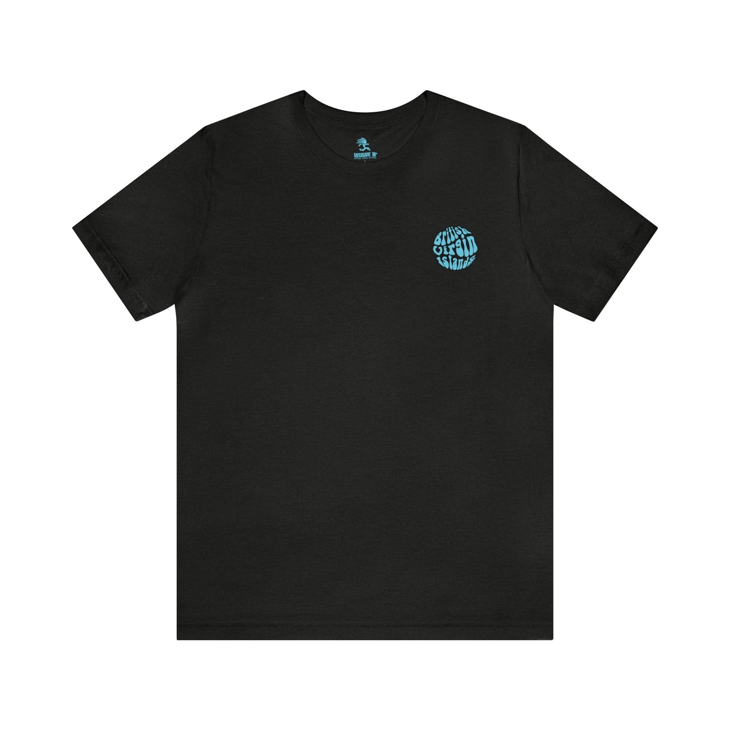 "BVI Bubble - Island Names" (Outline) Unisex S/S Tee
