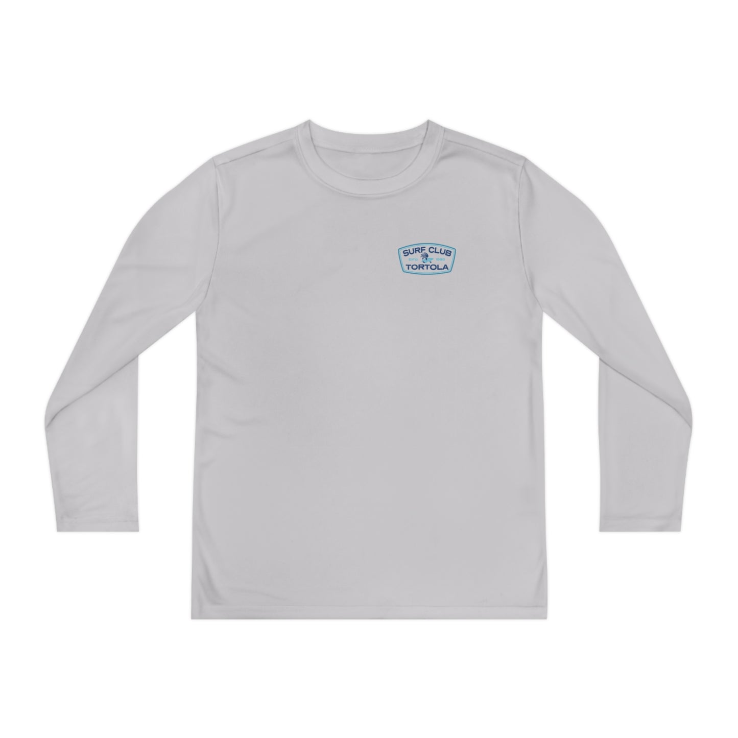 "Surf Club Tortola" Youth Long Sleeve Performance Tee