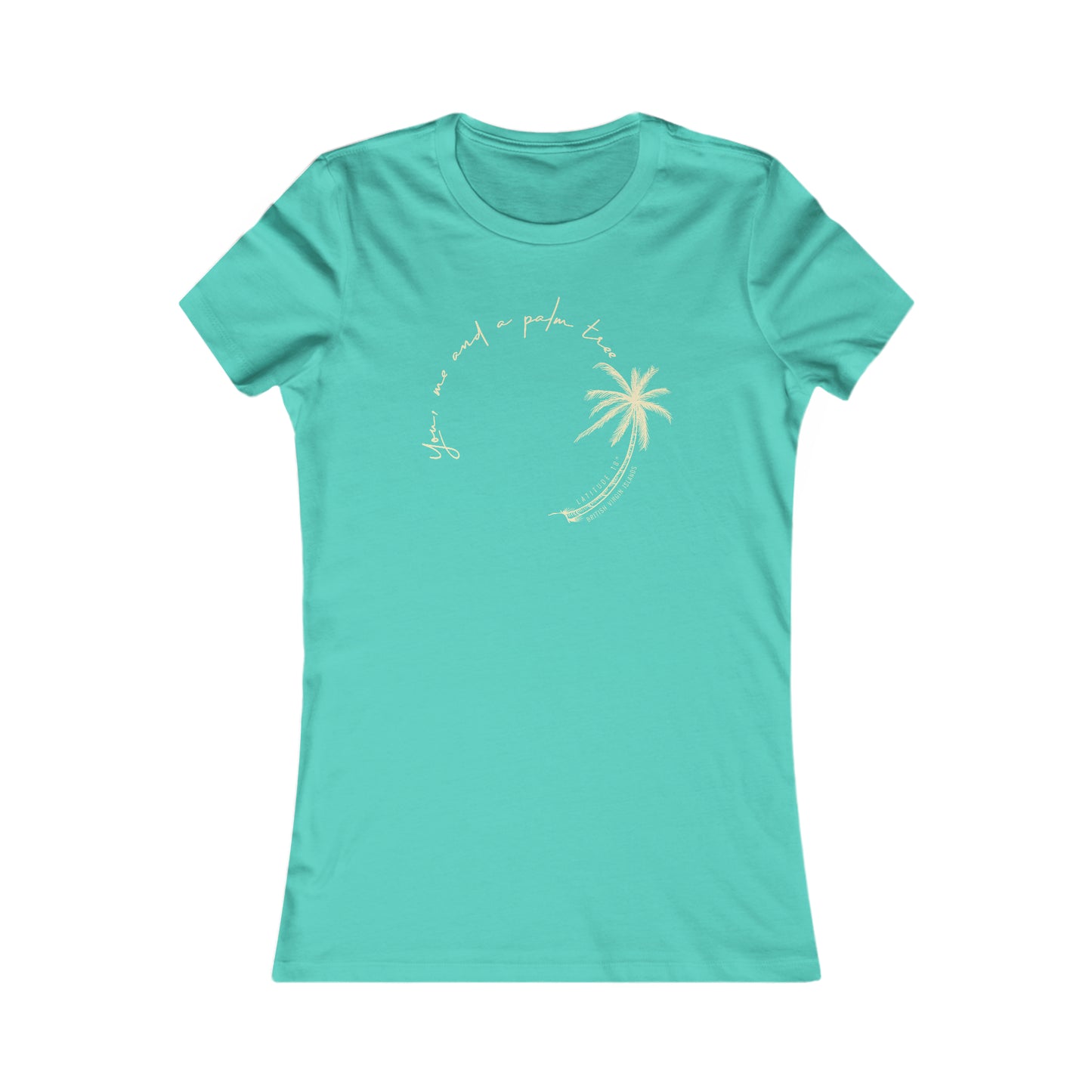 "You, Me and a Palm Tree" Women's S/S Tee