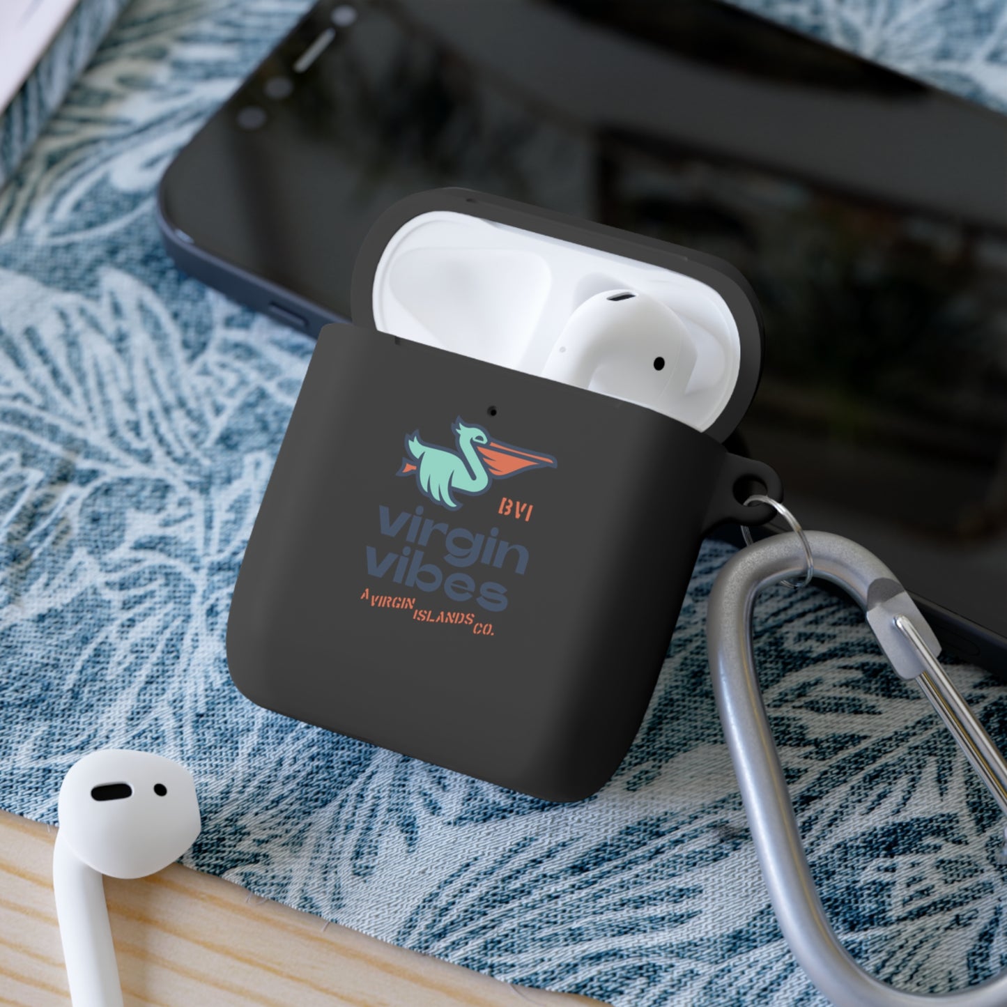 "Virgin Vibes | BVI” AirPods and AirPods Pro Case Cover
