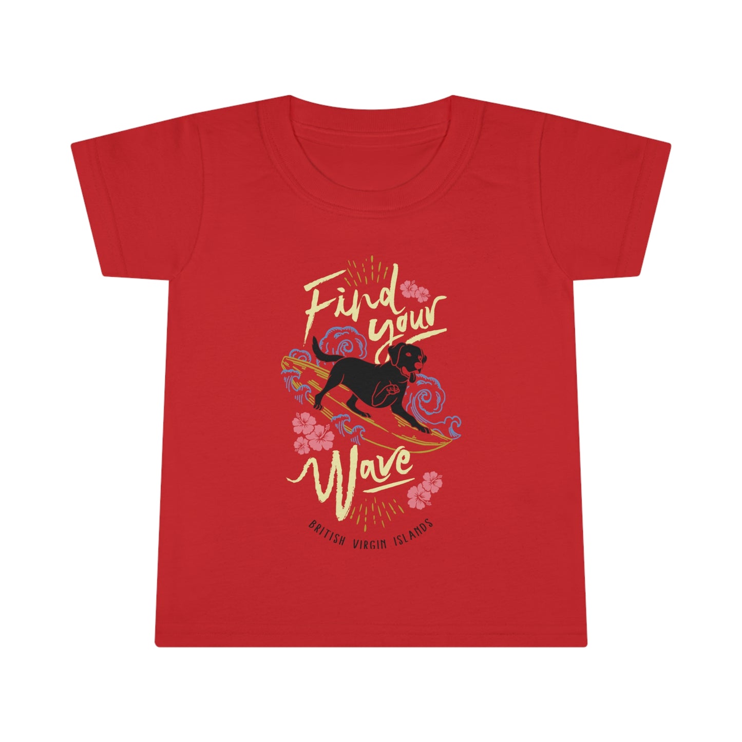 "Find Your Wave" Toddler T-shirt