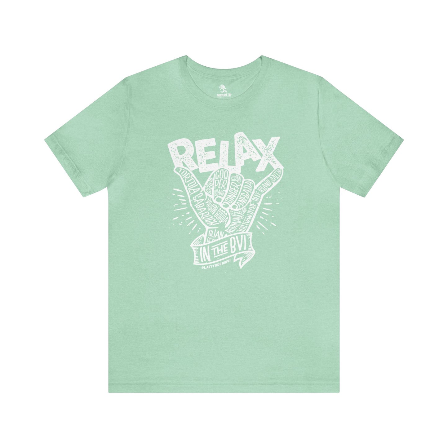 "Relax in the BVI" Unisex S/S Tee