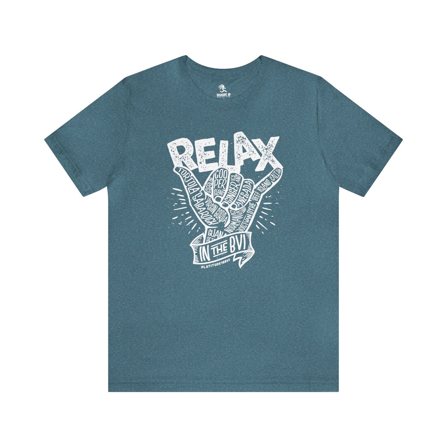 "Relax in the BVI" Unisex S/S Tee