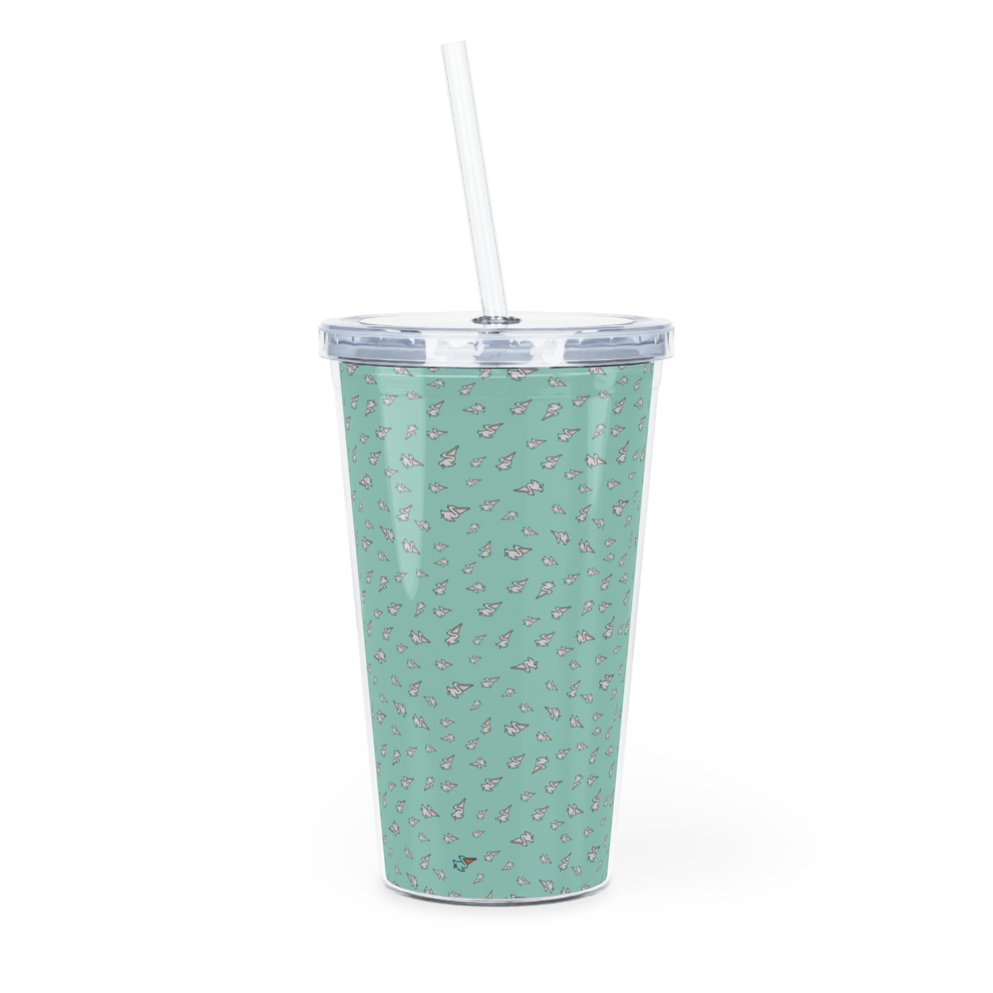 "Virgin Vibes | BVI" Plastic Tumbler w/ Straw 20oz